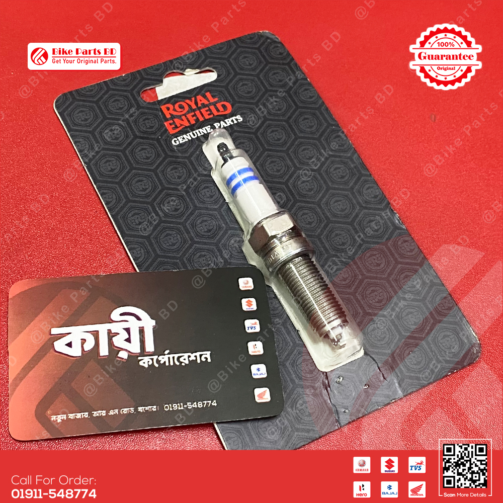 Spark Plug for Royal Enfield Bullet, Hunter, Classic, Meteor bike.