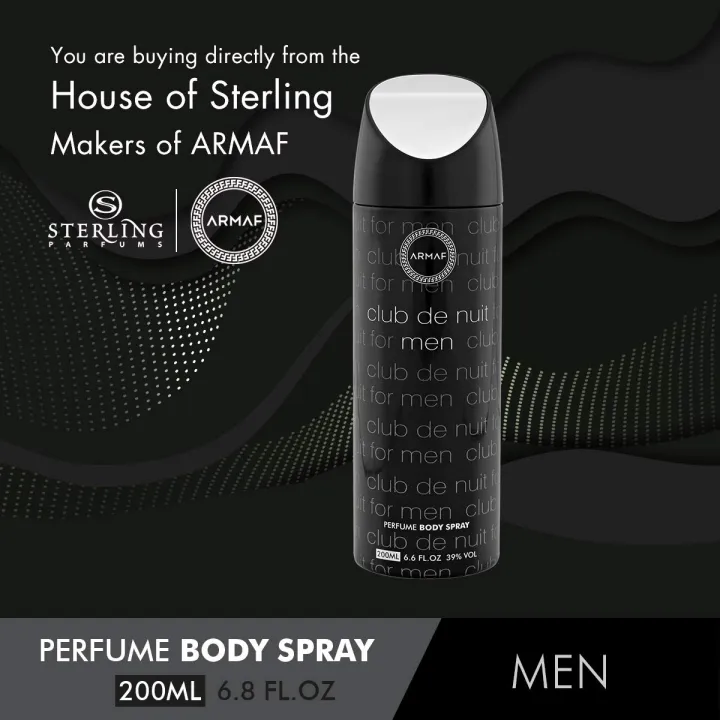 Armaf Club De Nuit Intense Body Spray used for male - 200 ml_img_1