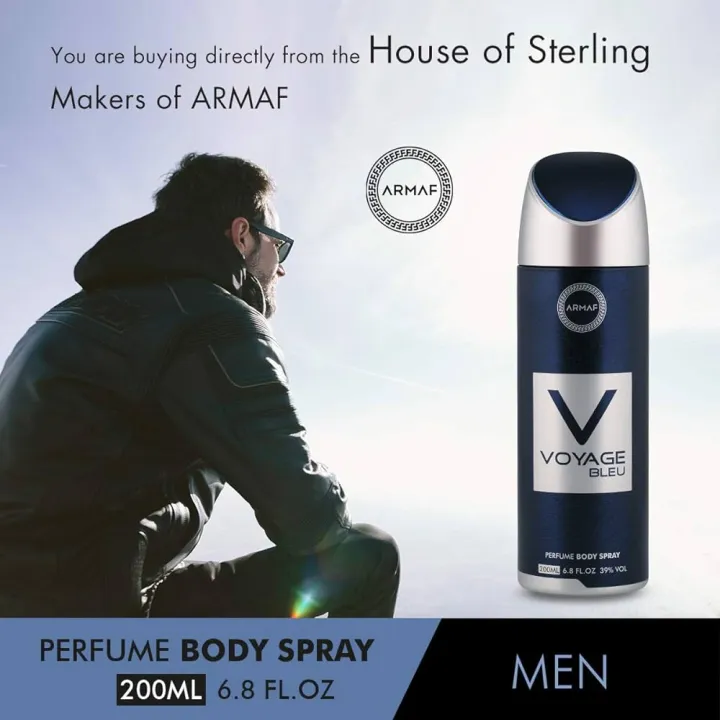 Armaf Voyage Bleu Body Spray for male - 200 ml_img_1