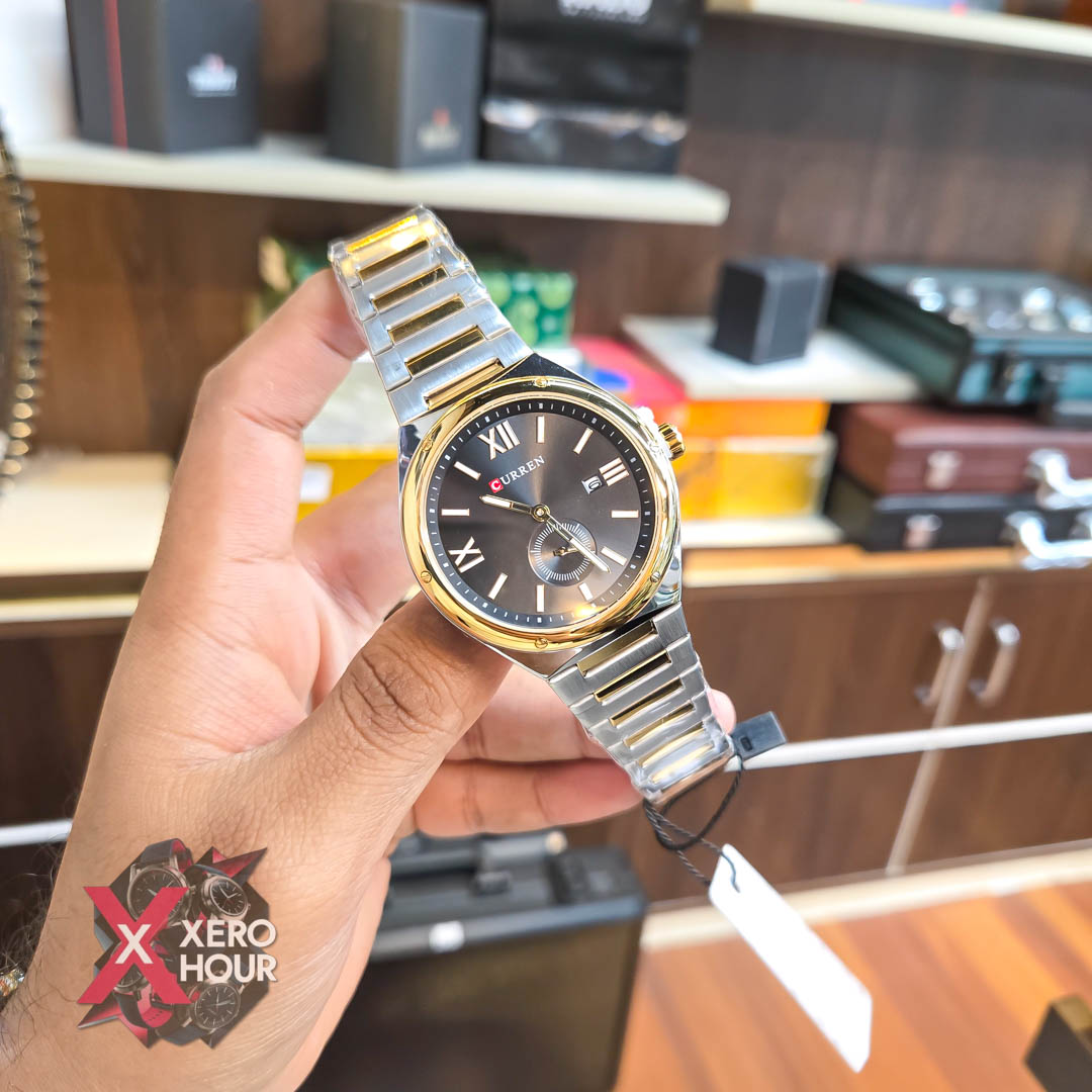 Curren 8471 Men’s Watch | Dual Tone Black dial_img_5