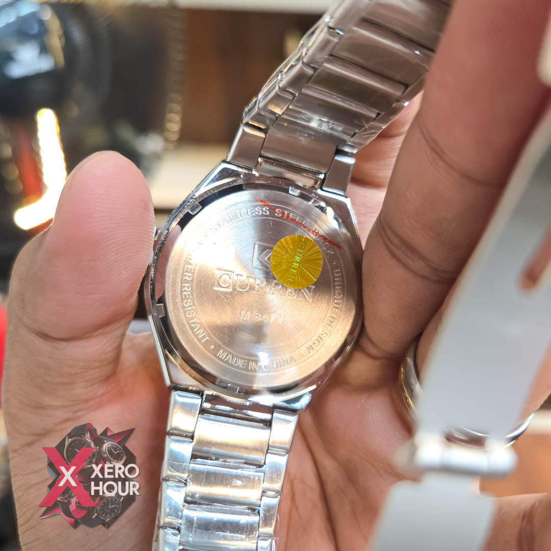 Curren 8471 Men’s Watch | Dual Tone Black dial_img_4