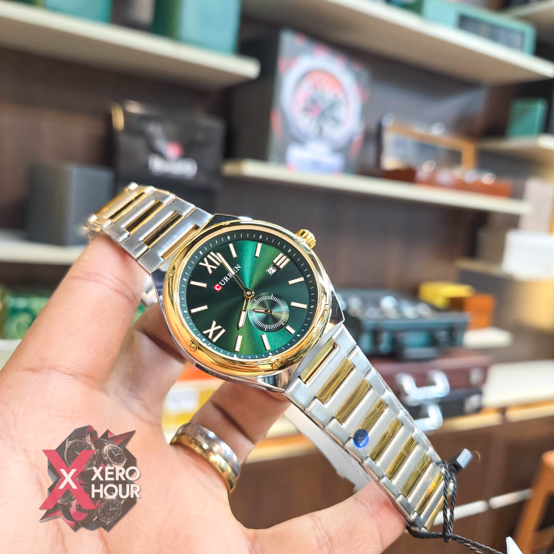 Curren 8471 Men’s Watch | Dual Tone Green_img_2