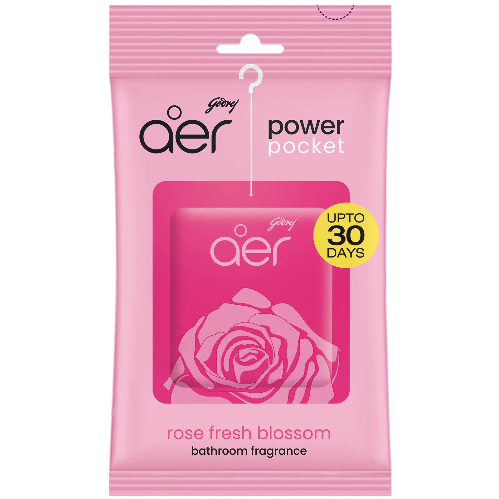 Godrej Aer Power Pocket Bathroom freshener Rose_img_0
