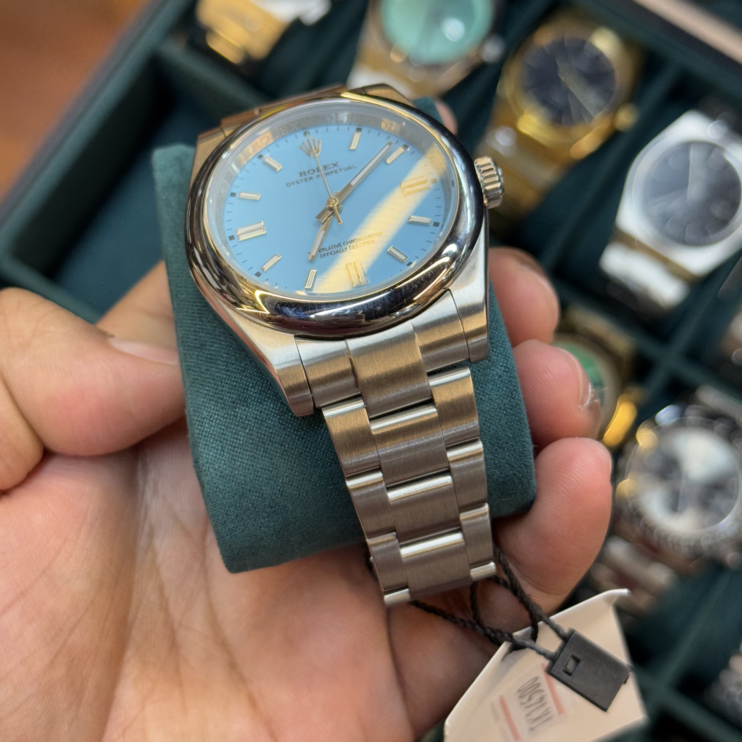 Rolex Oyester Perpetual Tiffany | AAA Grade | Automatic Movement