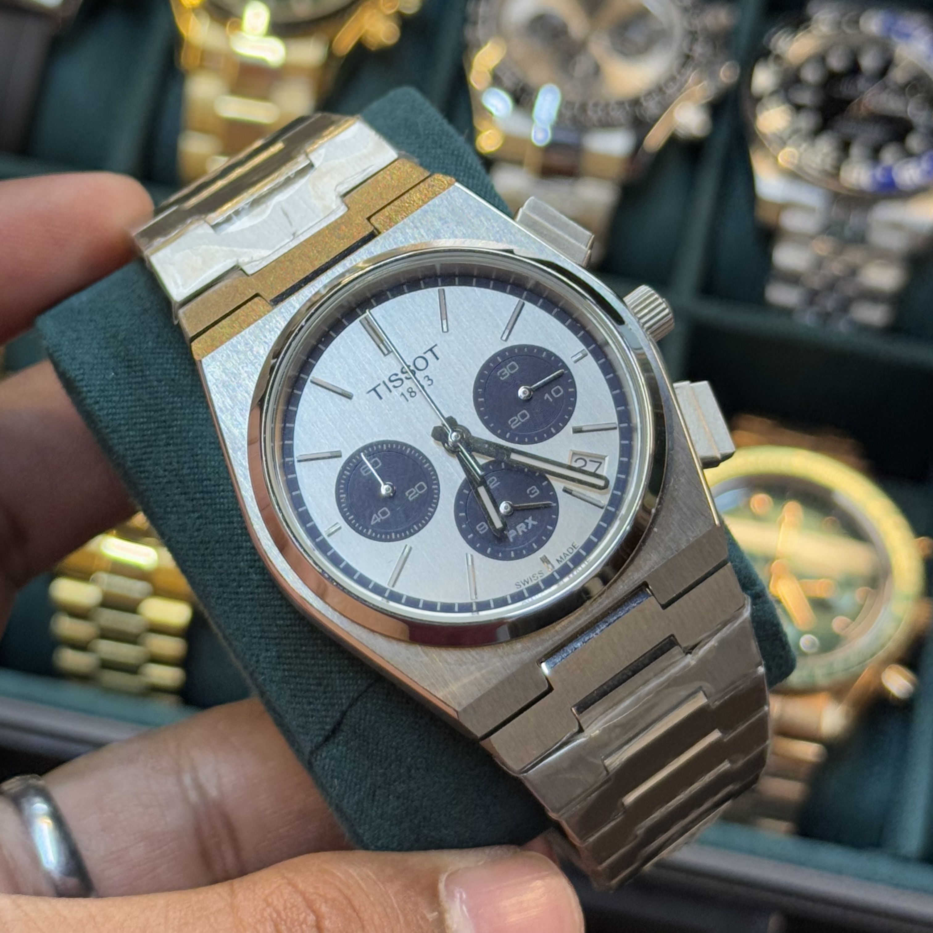 Tissot PRX | Chronograph | AAA grade | SS body -Date Just