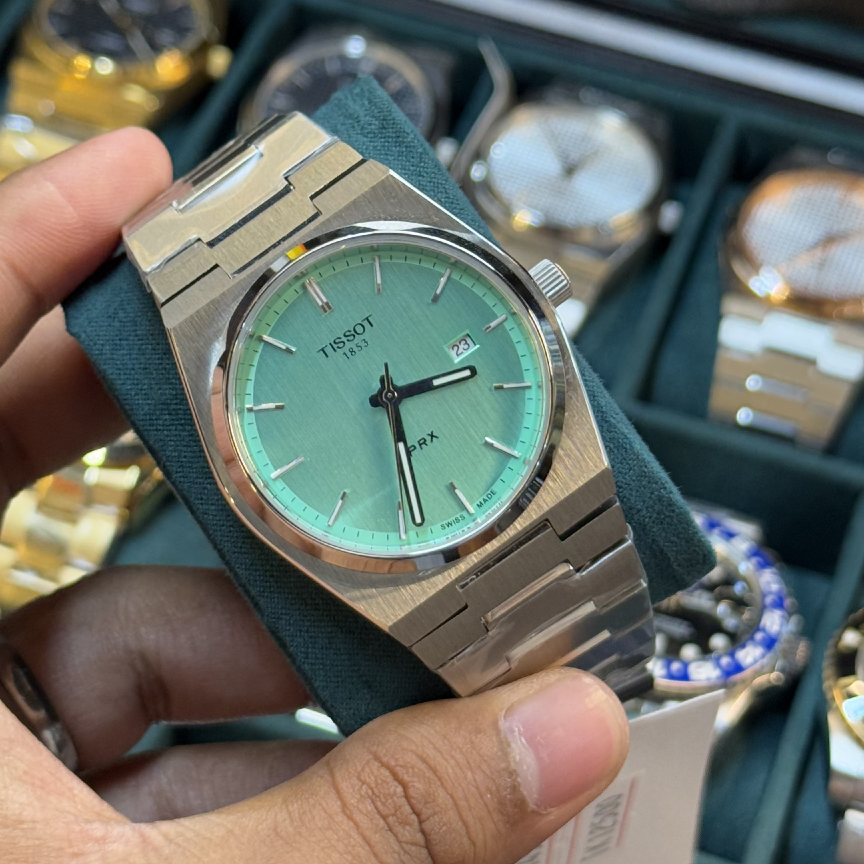 Tissot PRX | Date Just Tiffany | Quartz Movement
