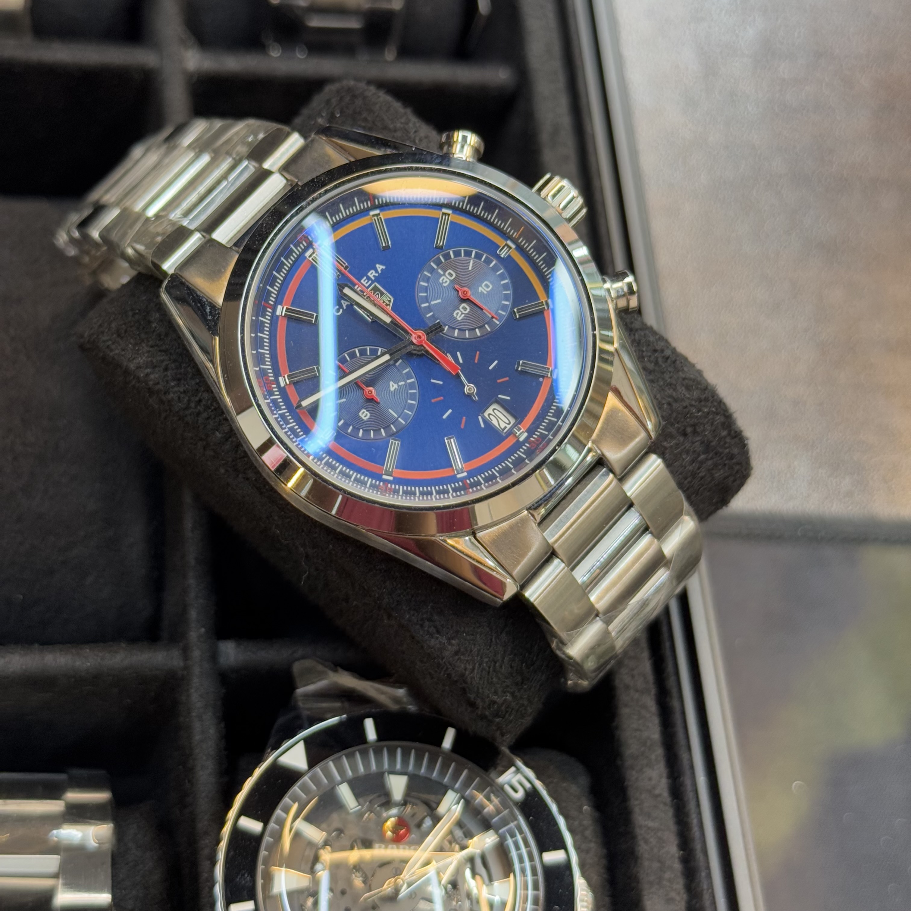 Tag Heuer Carrera | EURO Grade | blue chronograph