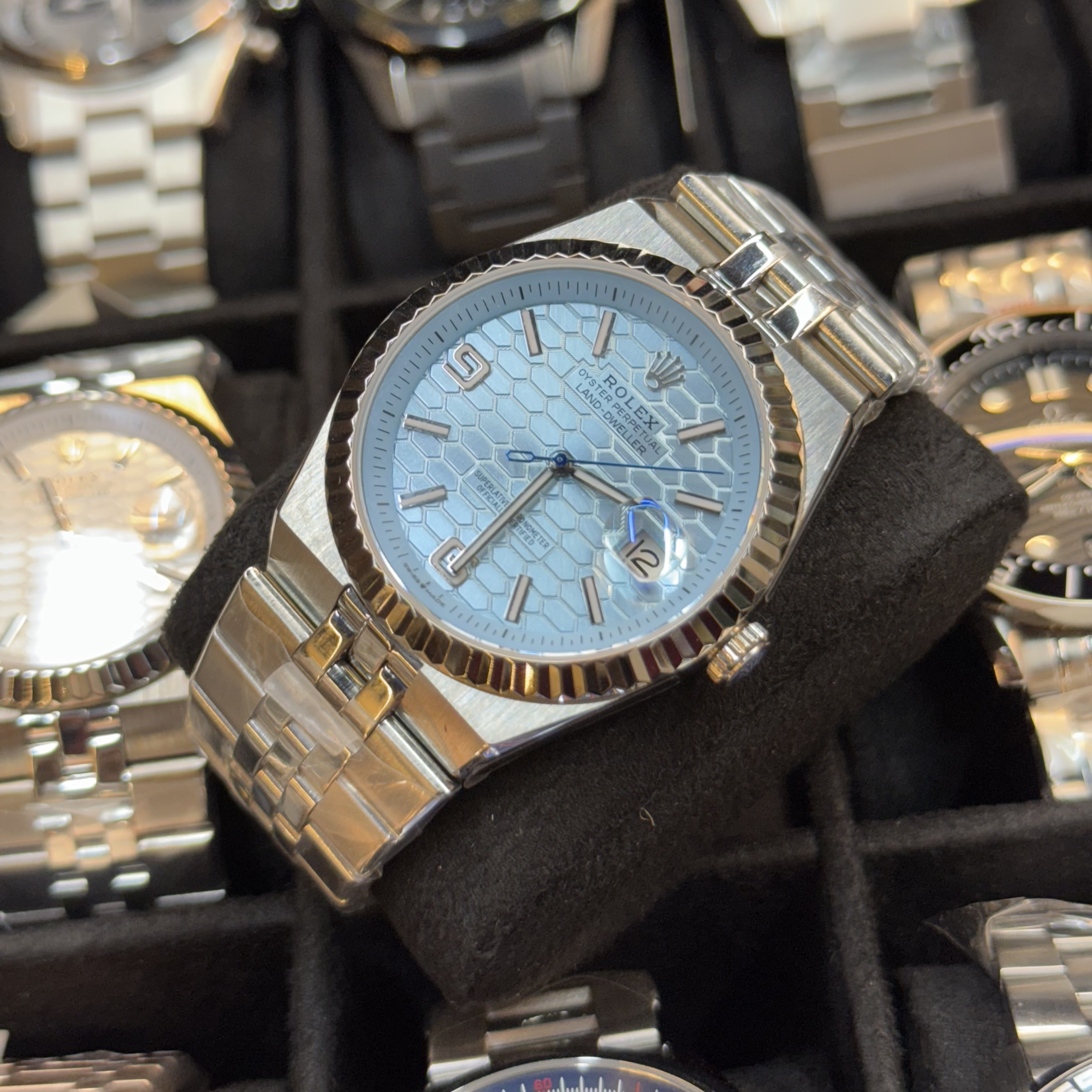 Rolex Land Dweller 2025 Model | Tiffany Dial