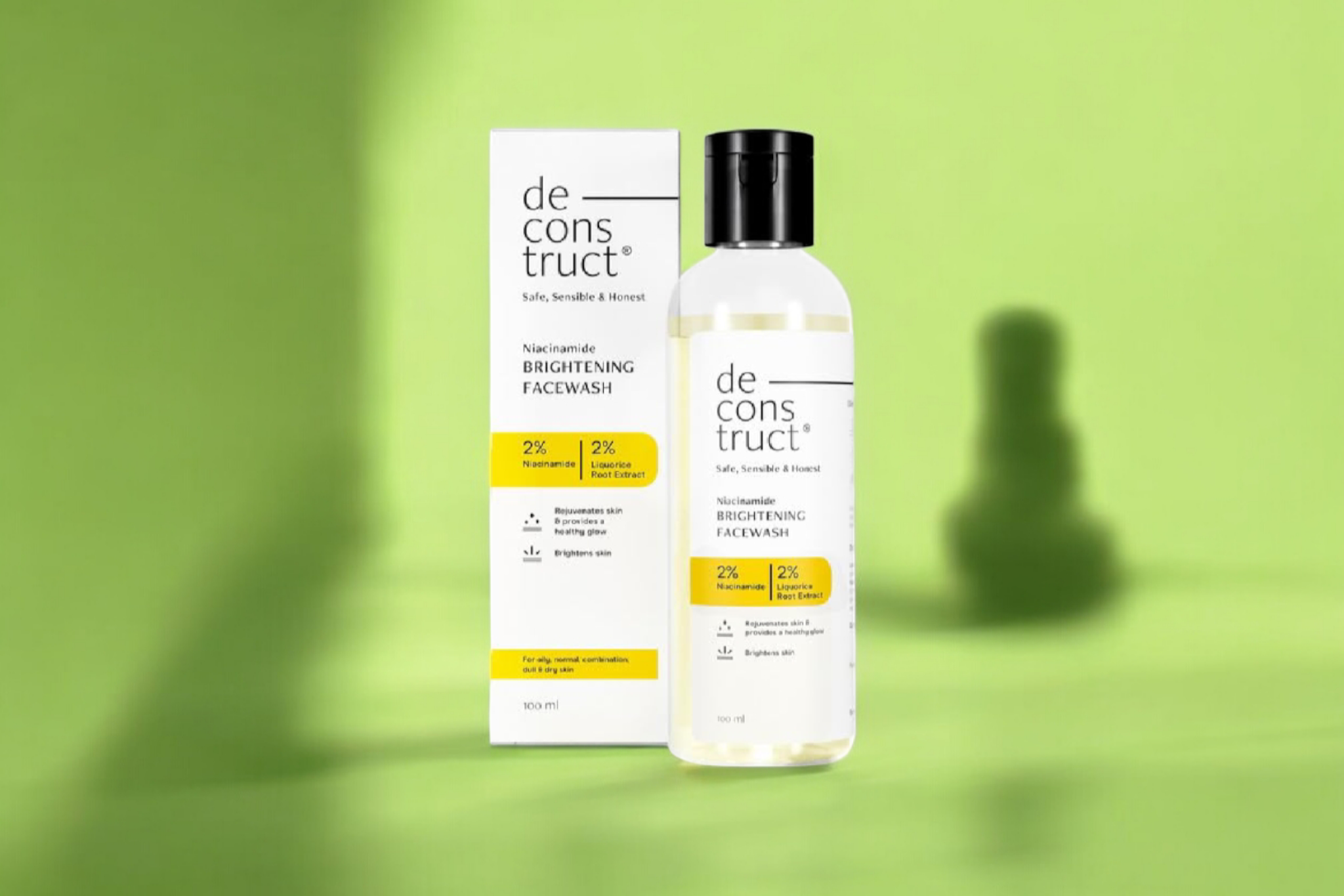 Deconstruct Niacinamide Brightening Facewash - 100ml_img_0