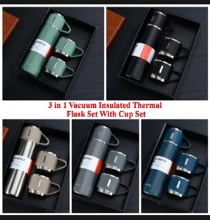 Stainless steel Thermal Flask, Thermal flask 500 ml. with cup_img_1