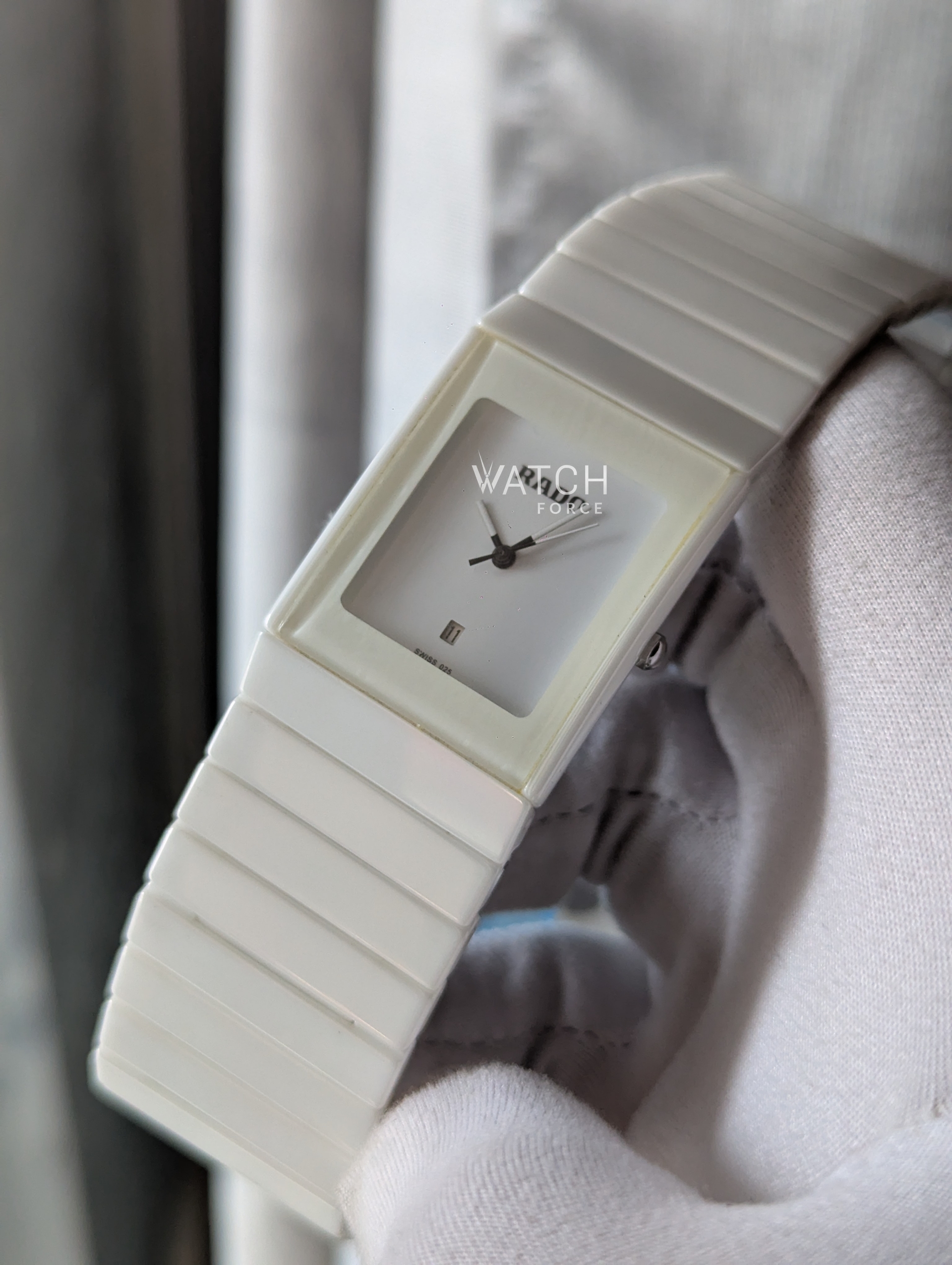 Rado White Ceramic Quartz Watch