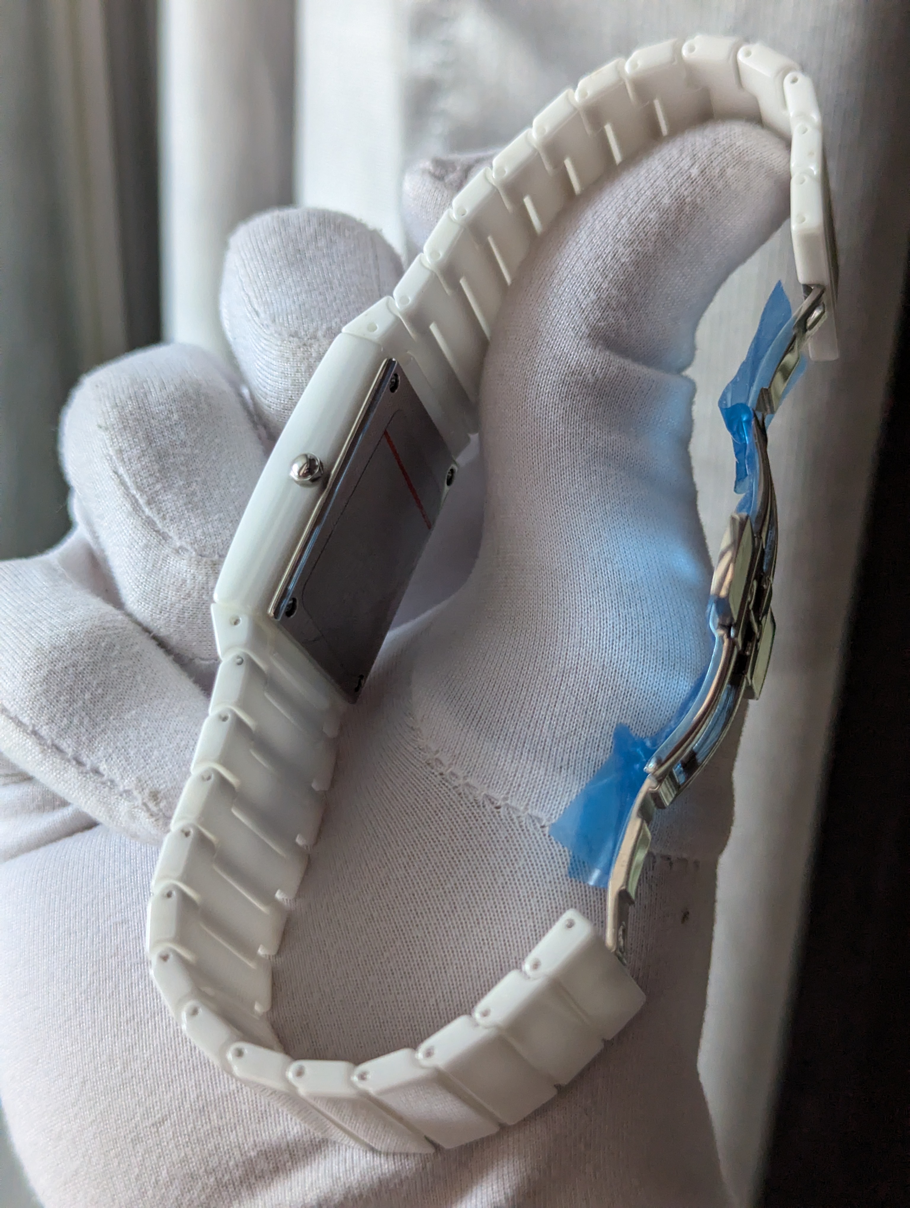 Rado White Ceramic Quartz Watch_img_3