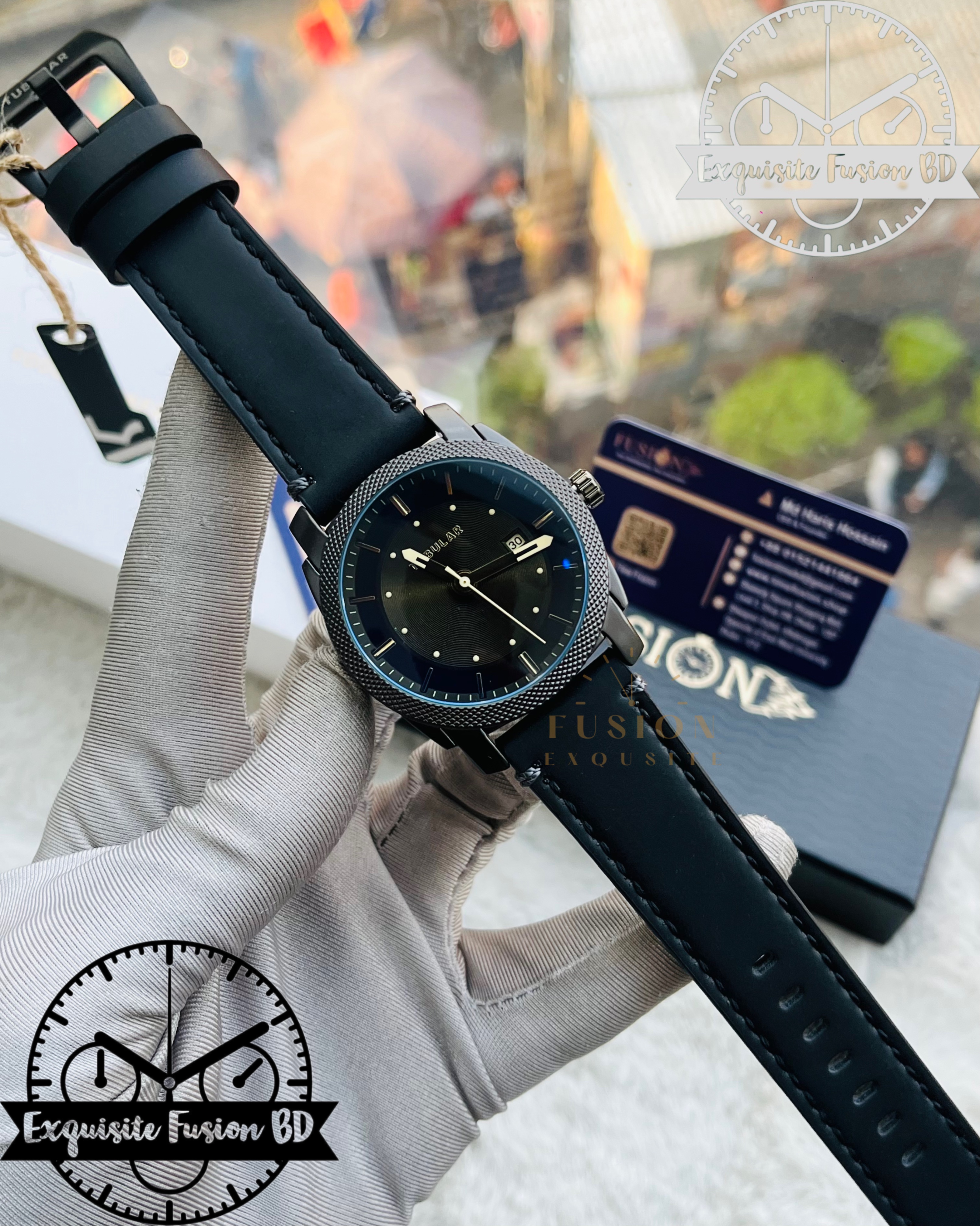 Tubular Belt Black Authentic Watch_img_0