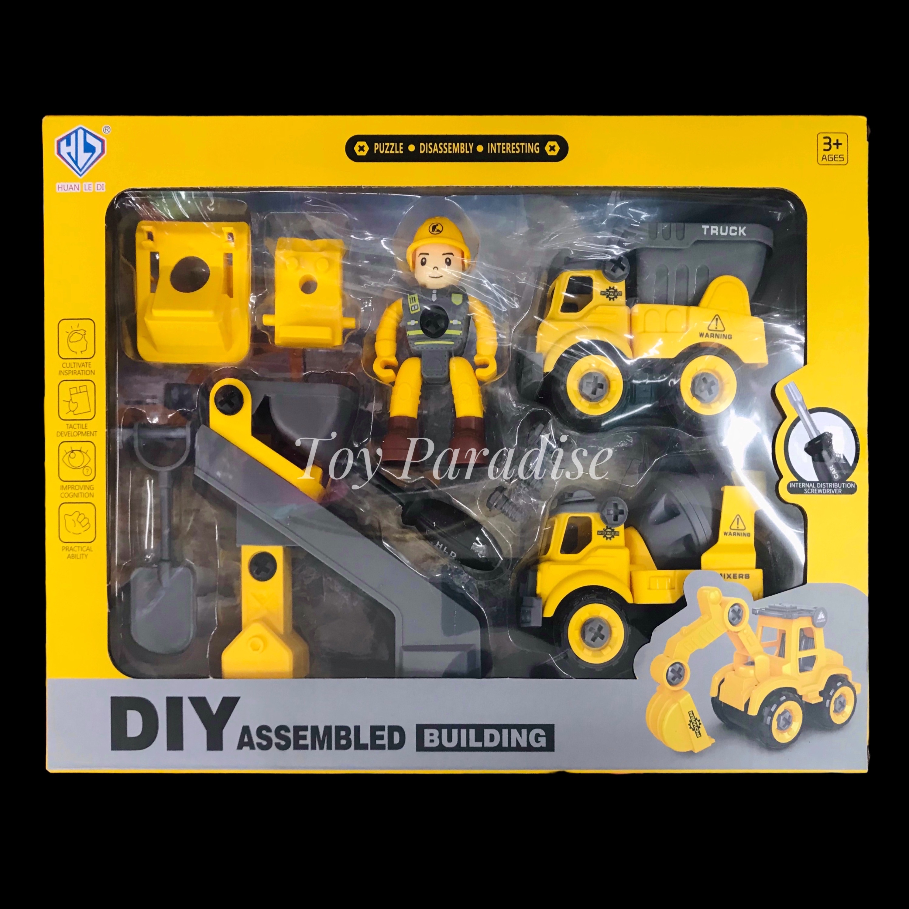 DIY Backhoe Car Set
