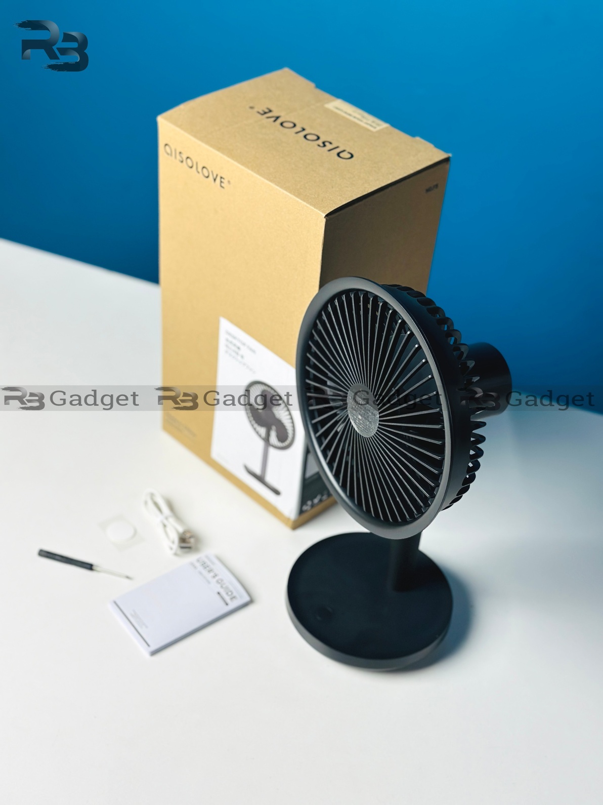 Xiaomi AISOLOVE F5 4000mAh Rechargeable Desk Fan_img_5