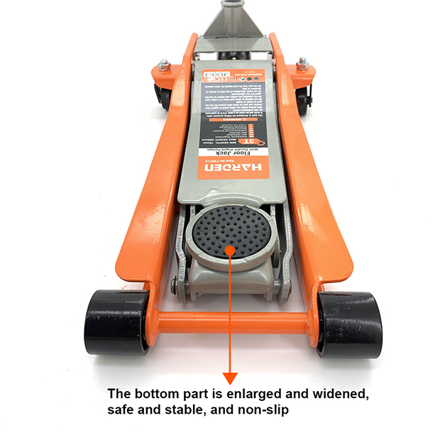 HARDEN Hydraulic Trolley Jack, 3 Ton, Portable Manual Car Repair Jacks Hydraulic Trolley Floor Jack; 730213_img_4