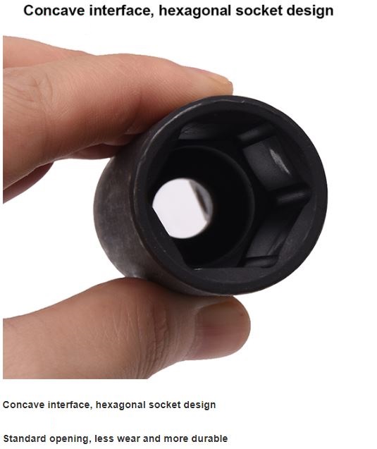 HARDEN 1/2" Drive Impact Deep Socket ( 8 | 10 | 11 | 12 | 13 | 14 | 15 | 16| 17 | 18 | 19| 20 | 21 | 22 | 23 | 24 | 25 | 26 | 27 | 28 mm ), Long Socket, 6PT; Model: 536538 to 536558_img_12