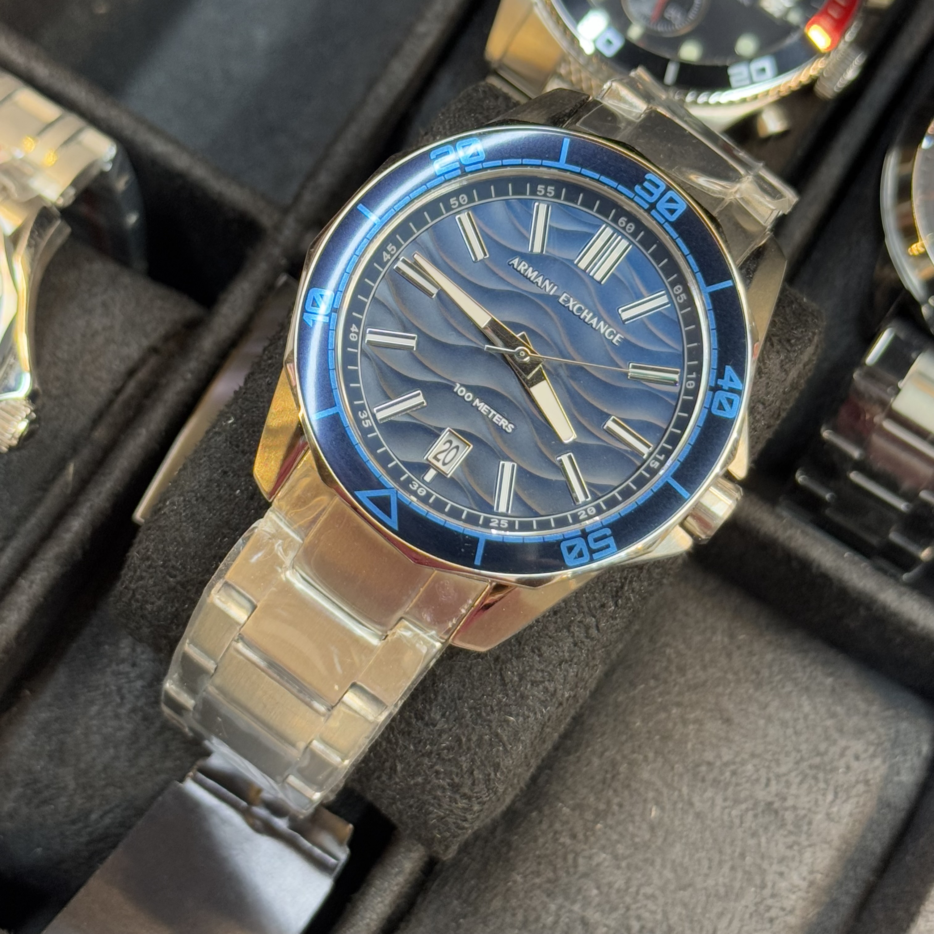 Armani exchange | wave dial | Original Watch