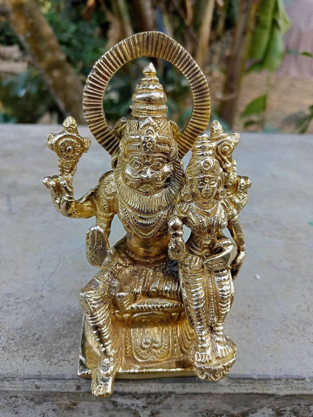 পিতলের নৃসিংহদেব - Image 1