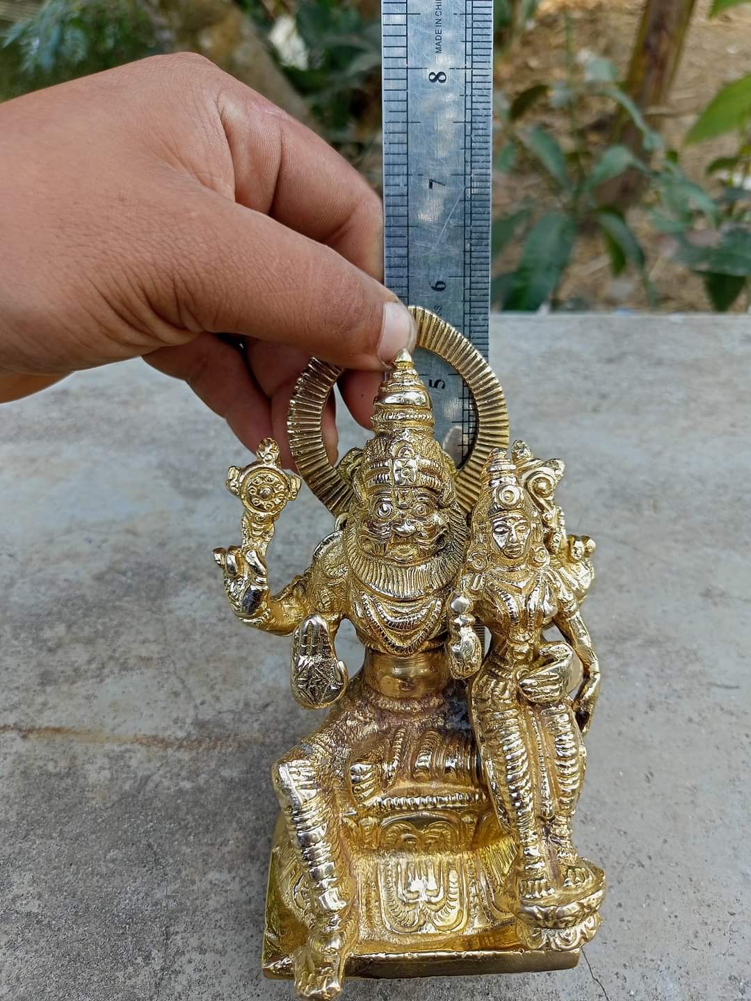 পিতলের নৃসিংহদেব - Image 5