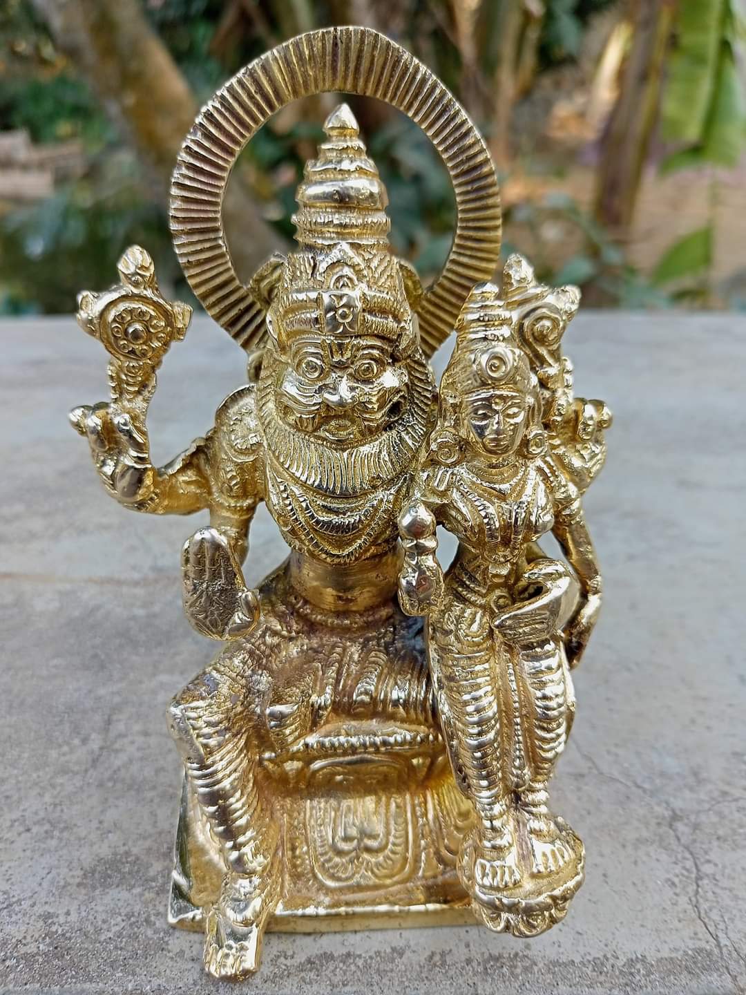 পিতলের নৃসিংহদেব - Image 6