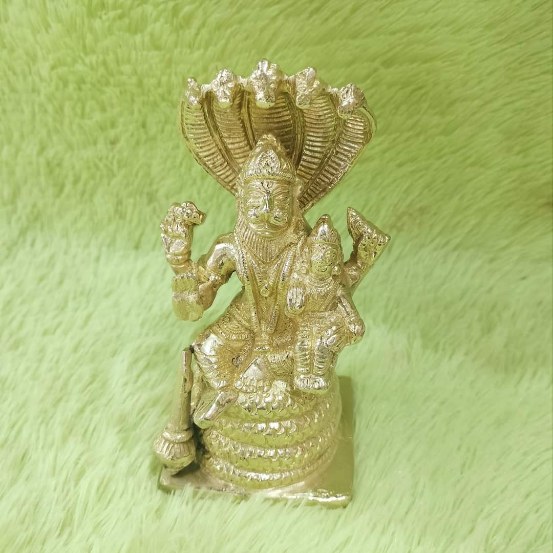 পিতলের নৃসিংহদেব - Image 7