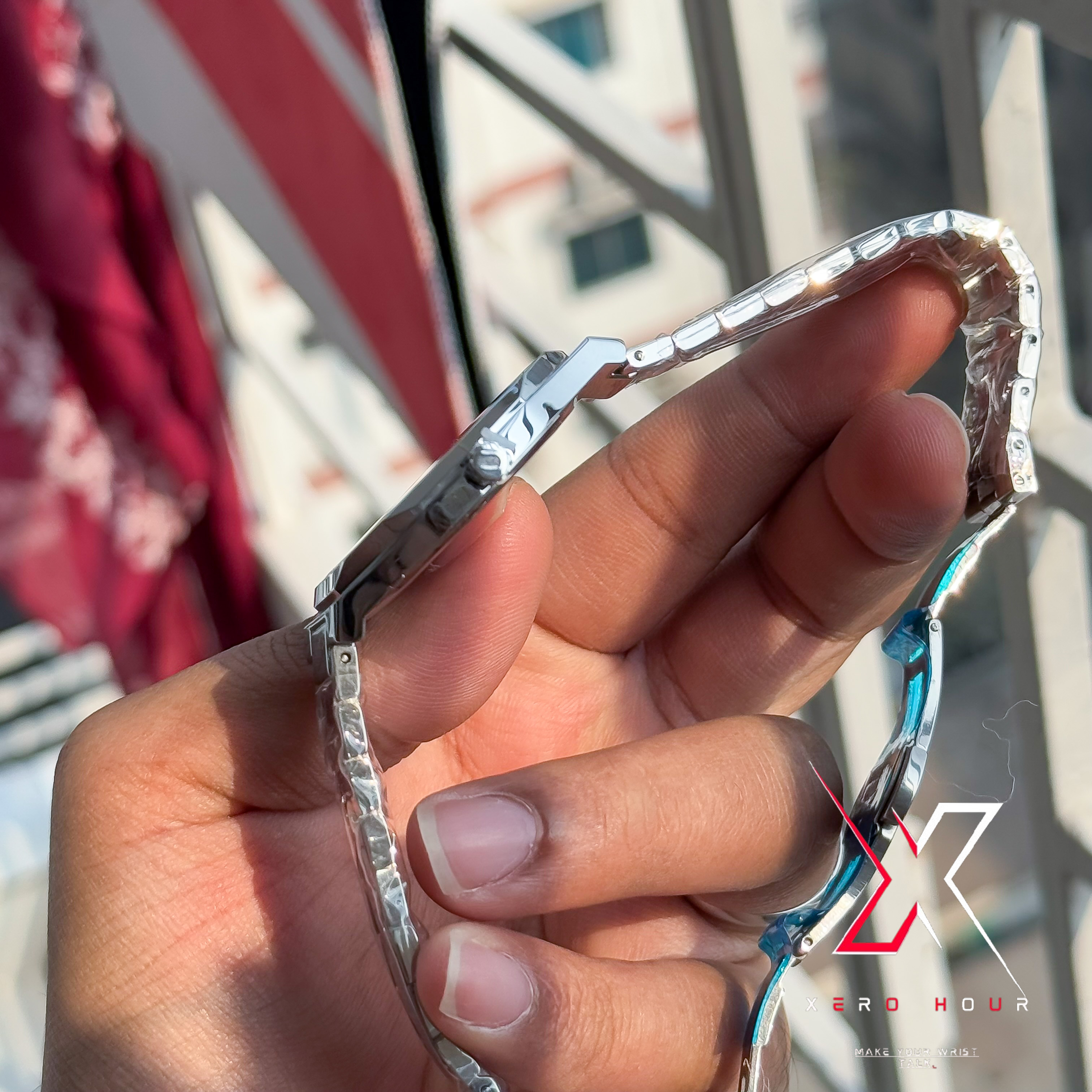 Universe Point | Authentic Hexa Dial | Single tone | Black arabic Dial_img_7