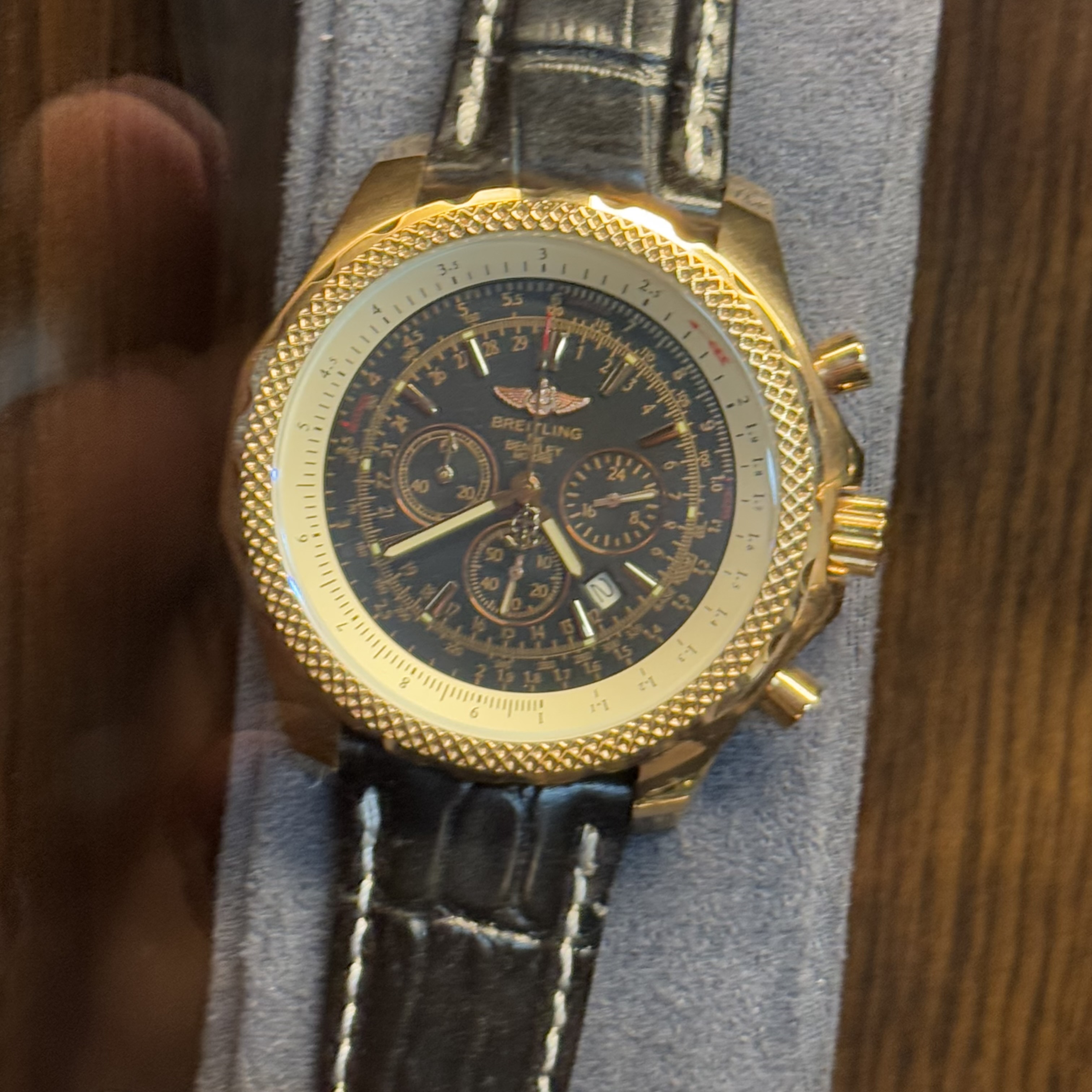 Britling Chronograpjh | AAA Grade | Quartz Movement