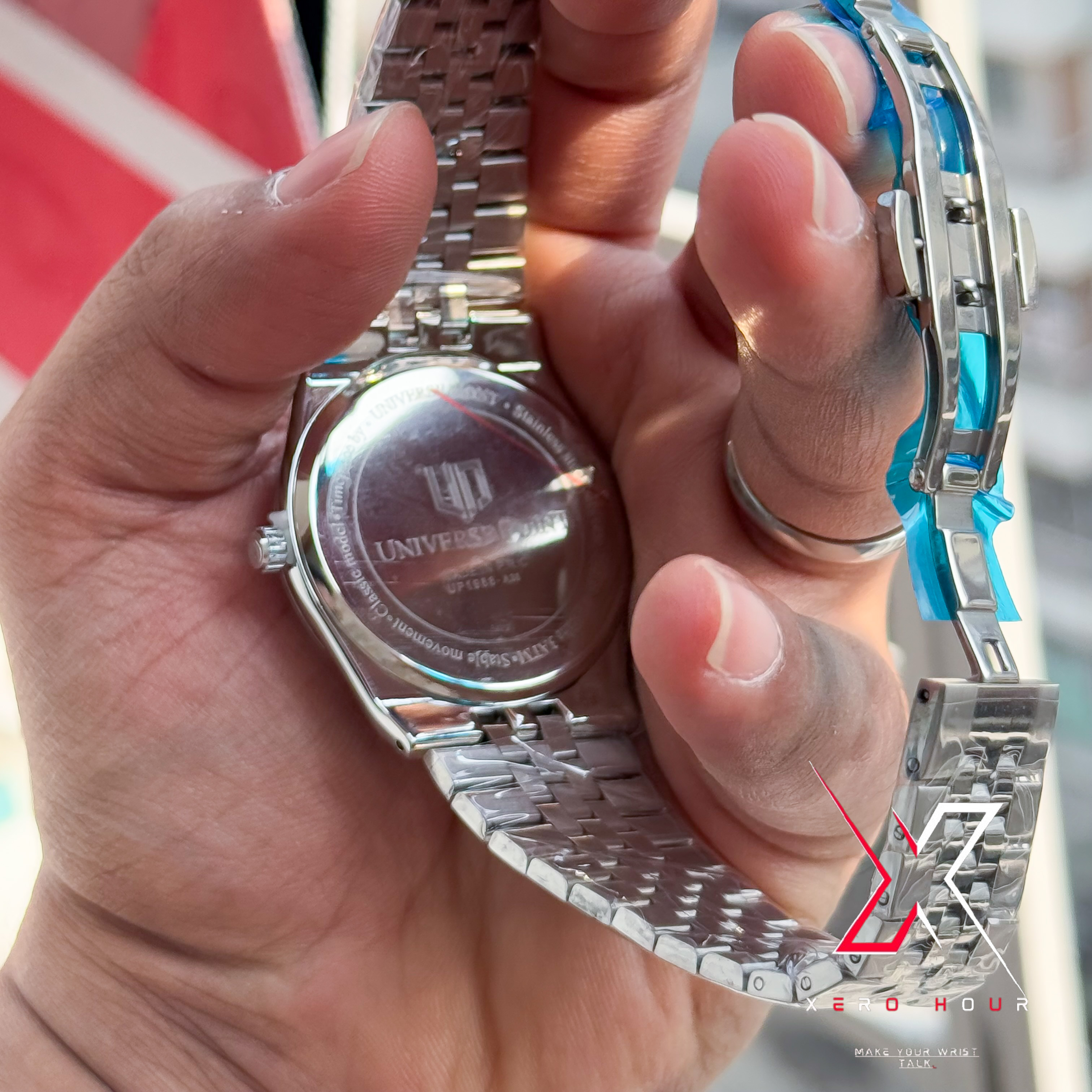 Universe Point | Authentic series | Land Dweller Shape | Green DIal_img_4