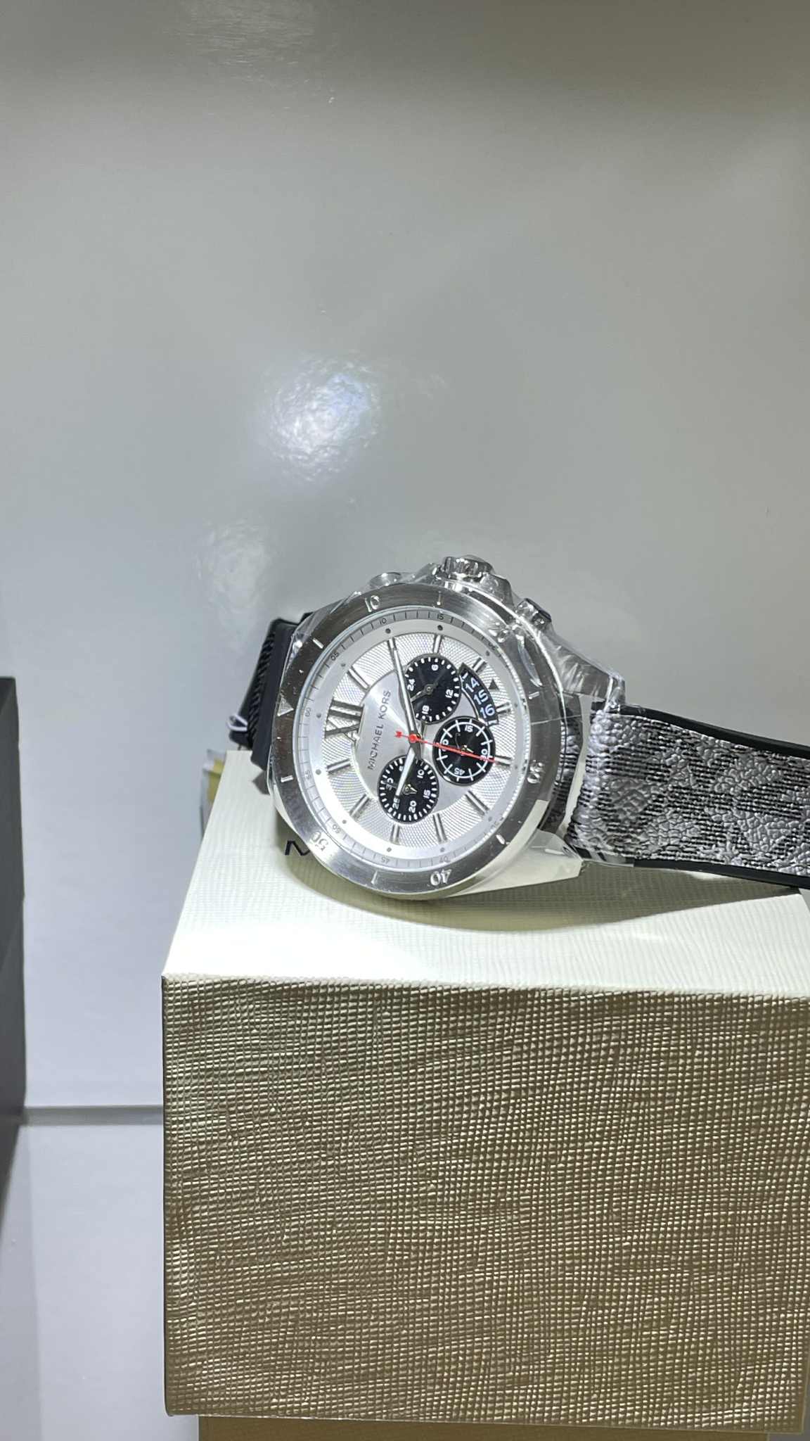 MICHAEL KORS Brecken Chronograph Silver Dial Men's Watch MK8922