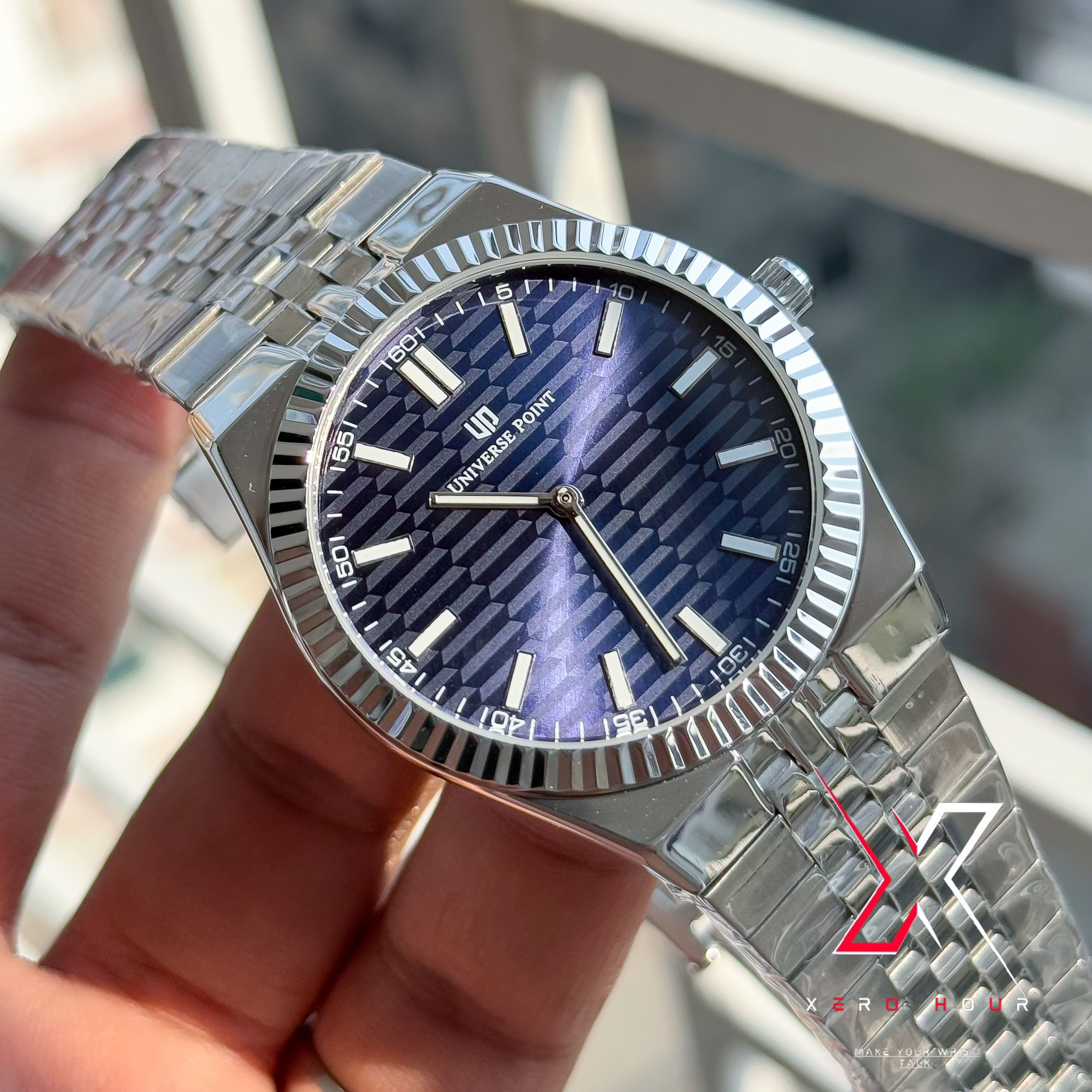 Universe Point | Authentic series | Land Dweller Shape | Blue Dial_img_1