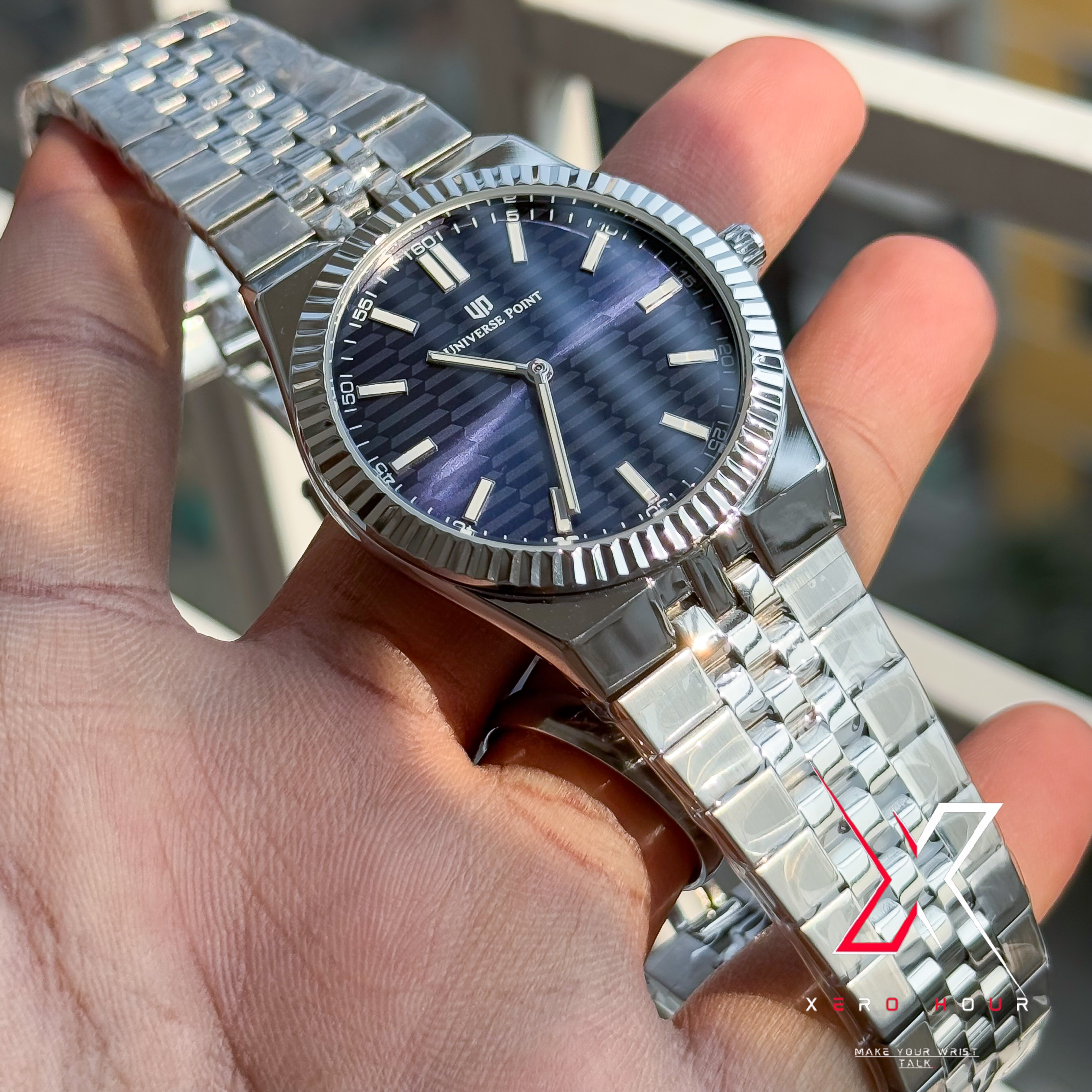 Universe Point | Authentic series | Land Dweller Shape | Blue Dial_img_4