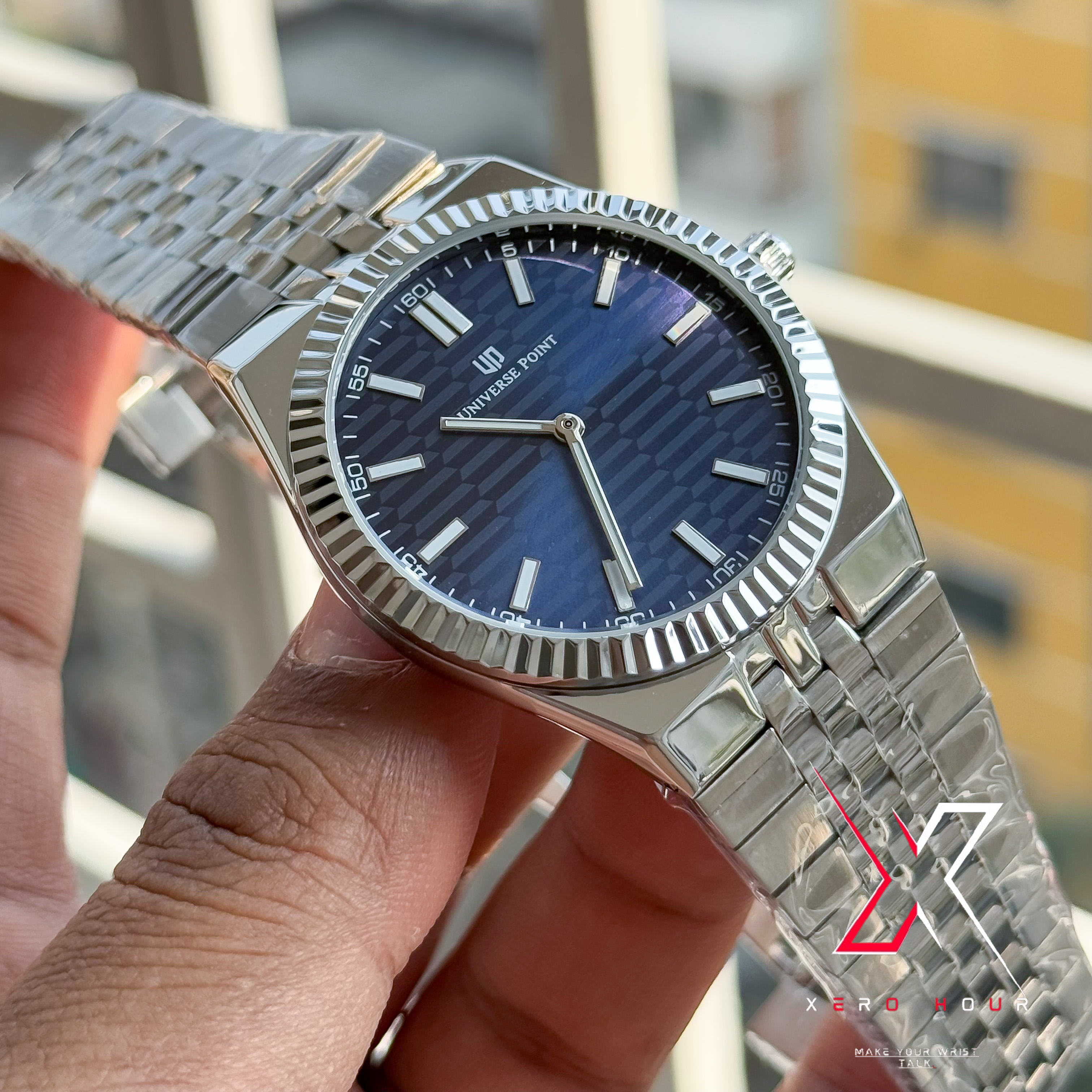 Universe Point | Authentic series | Land Dweller Shape | Blue Dial_img_5