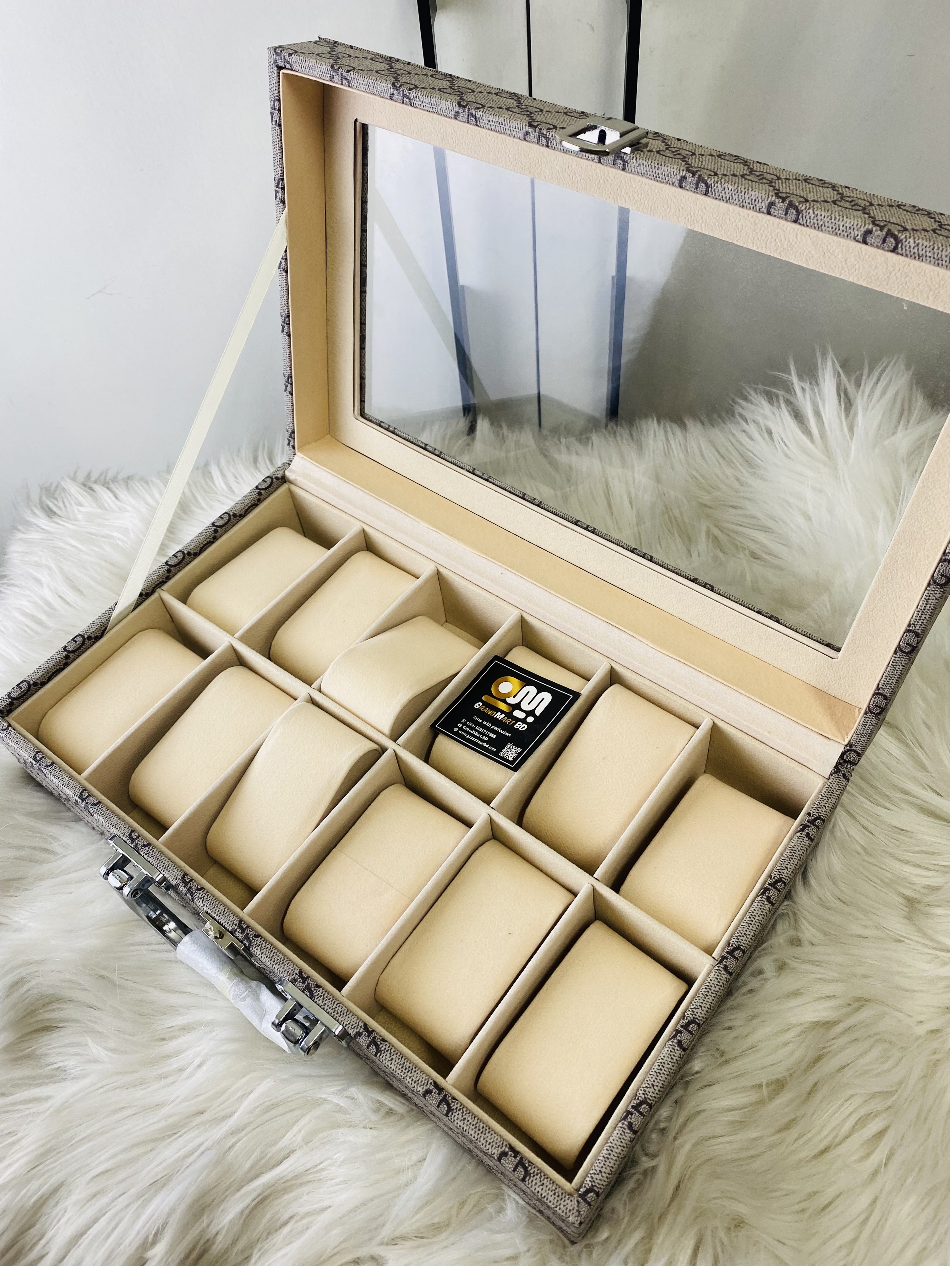 GUCCI DESIGN || 12 SLOT WATCH BOX_img_1