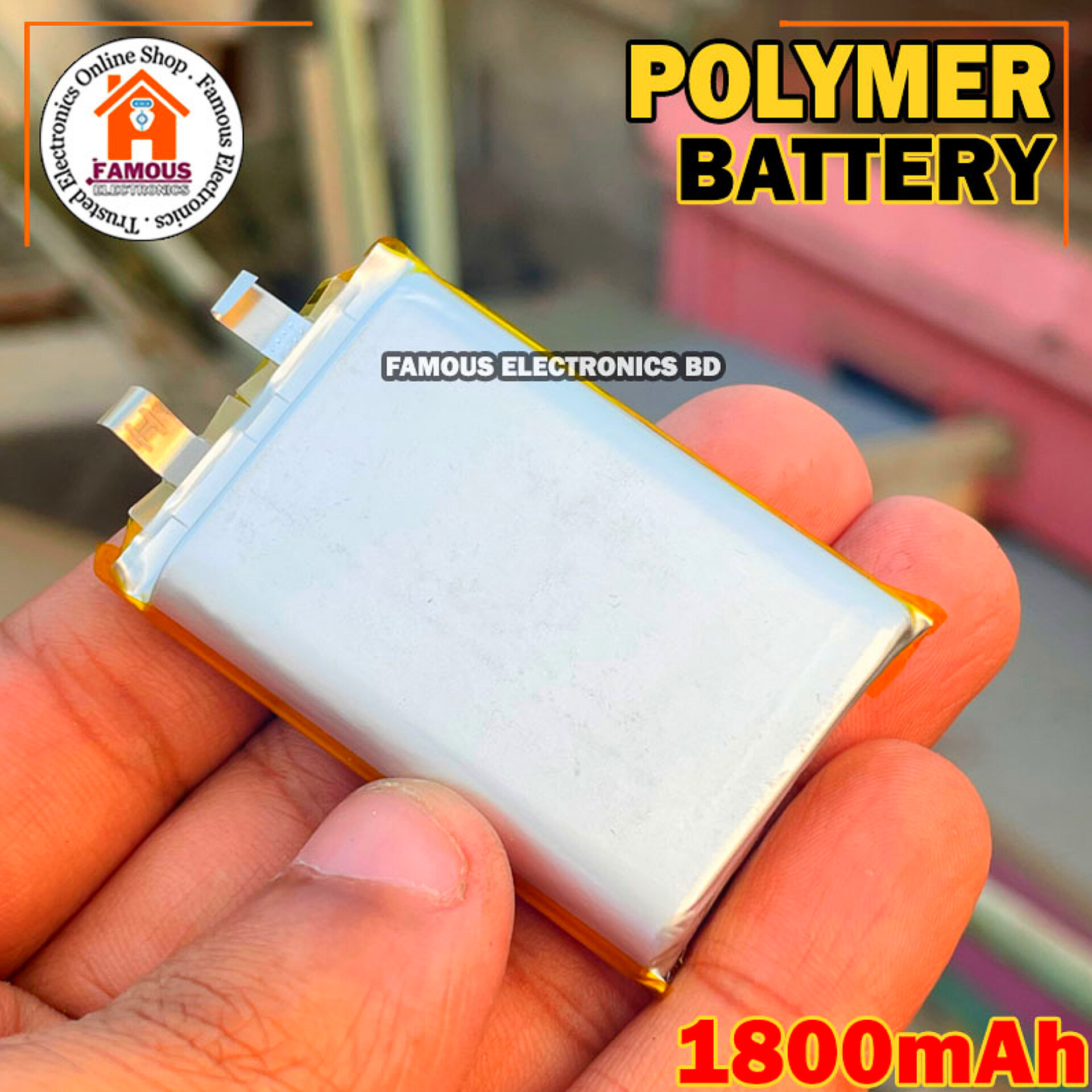 1800mAh New 3.7V Lithium Polymer Battery Best Quality Original Battery_img_6
