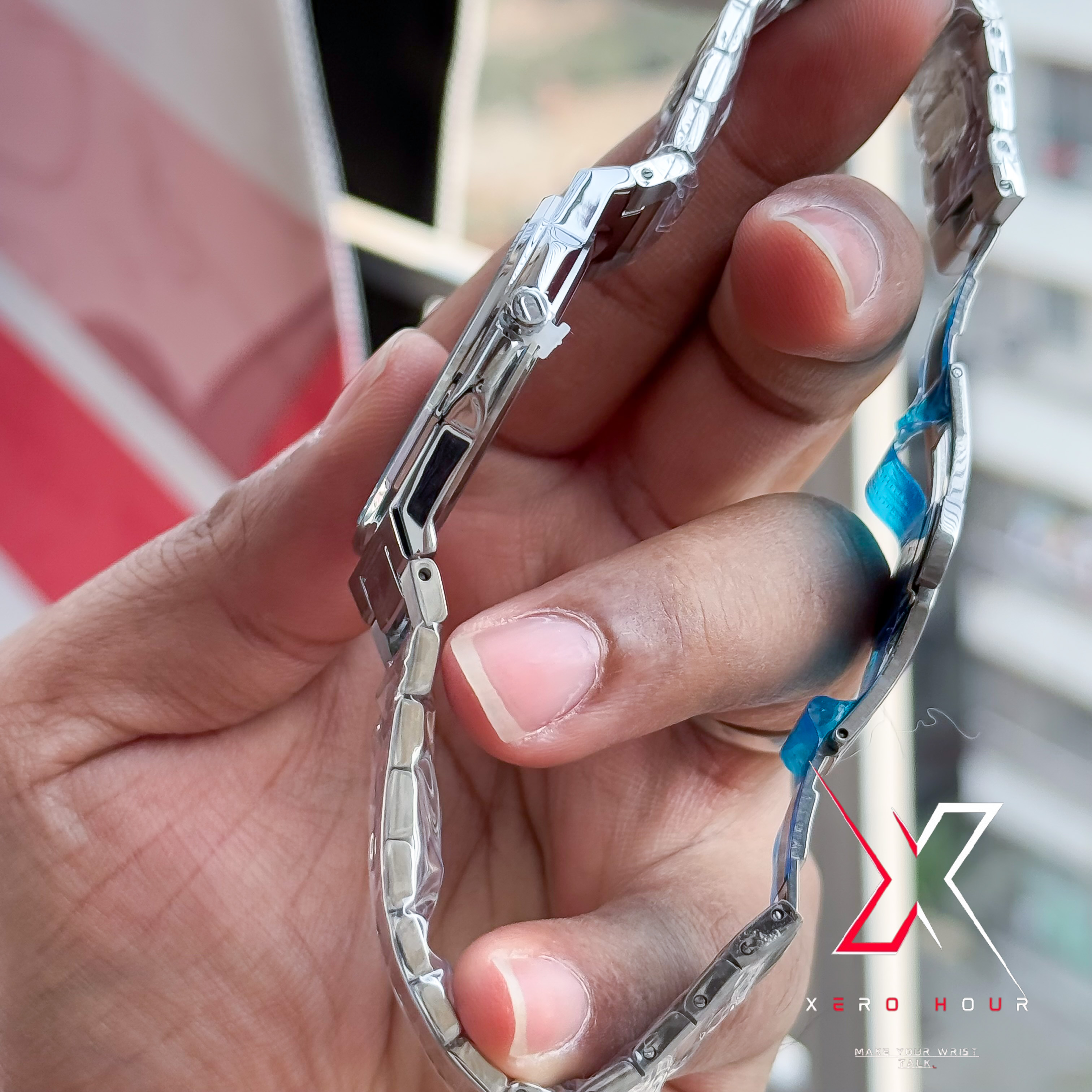 Universe Point | Authentic | Super Slim | Hexa Line Shape | Green Dial_img_3