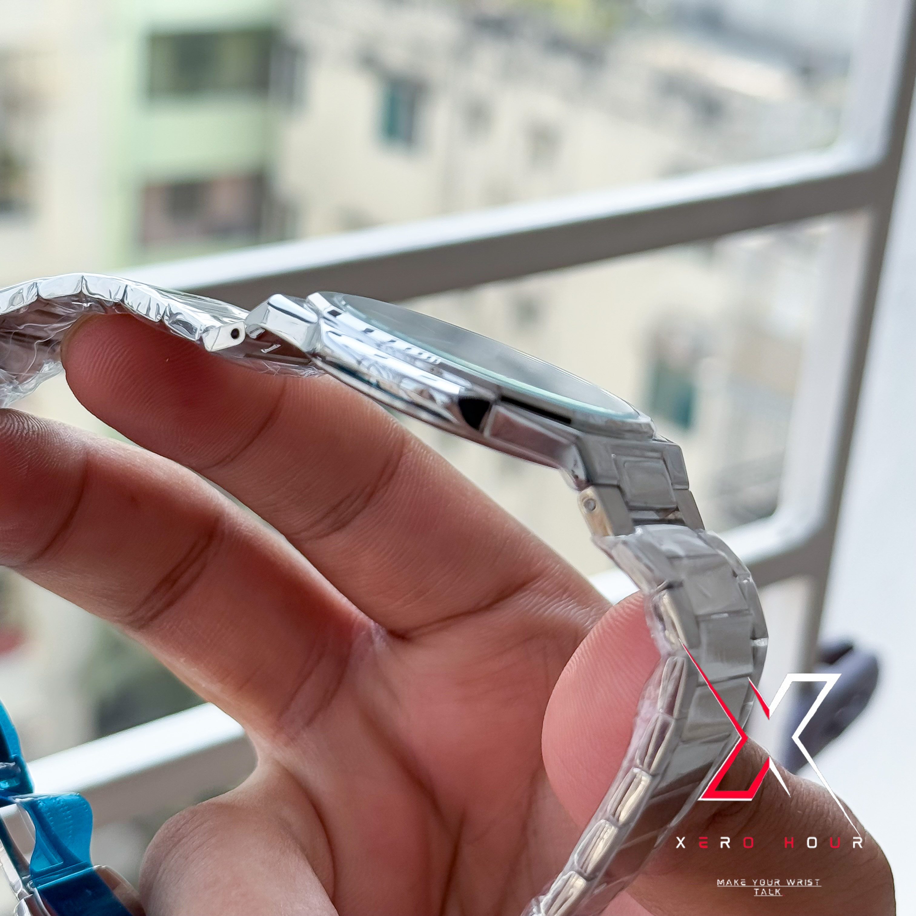 Universe Point | Authentic | Super Slim | Hexa Line Shape | Blue Dial_img_2