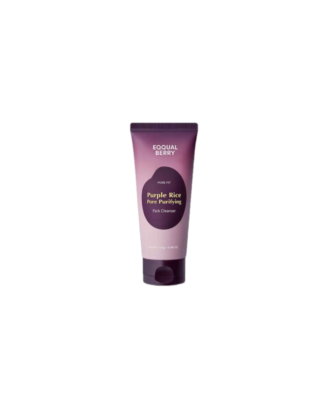 Eqqualberry Purple Rice Pore Purifying Pack Cleanser (130gm)_img_1