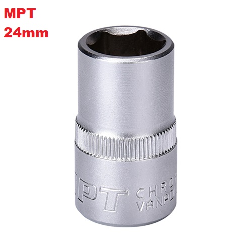 MPT 1/2" Socket ( 24mm | 27mm | 30mm | 32mm ), Cr-V; Model : MHG04001