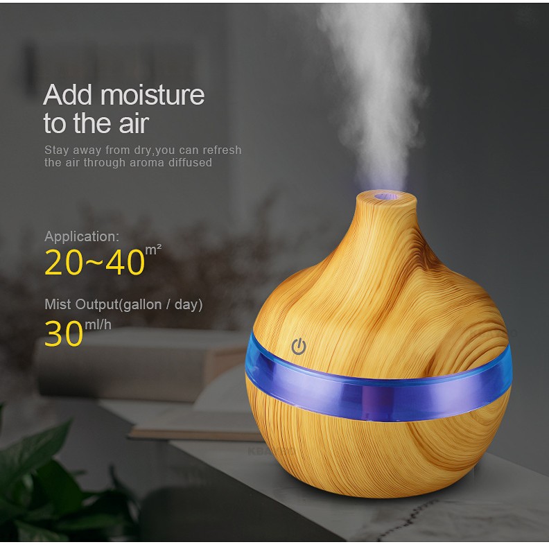 Creative 300ml USB Humidifier | Household Indoor Air Purifier | Small Desktop Aroma Atomizer | Office & Home Gift