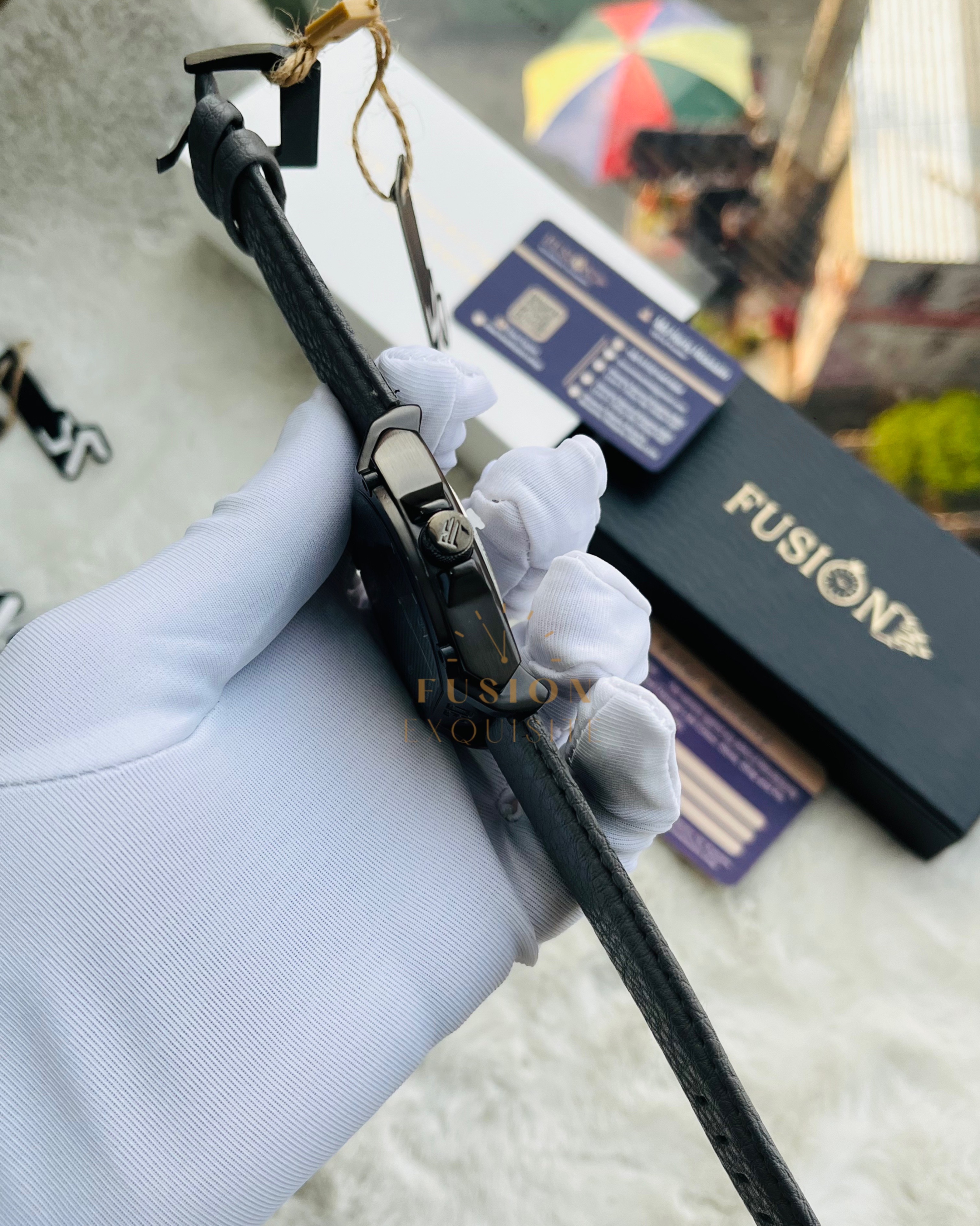 Tubular Square Belt Awsh Authentic Watch_img_2