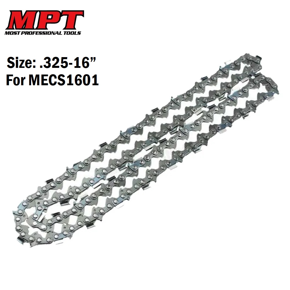 MPT 16" Chain Saw Chain, Link: 57, Model : MGA01009 - 16; FOR MPT Chain Saw MECS1601