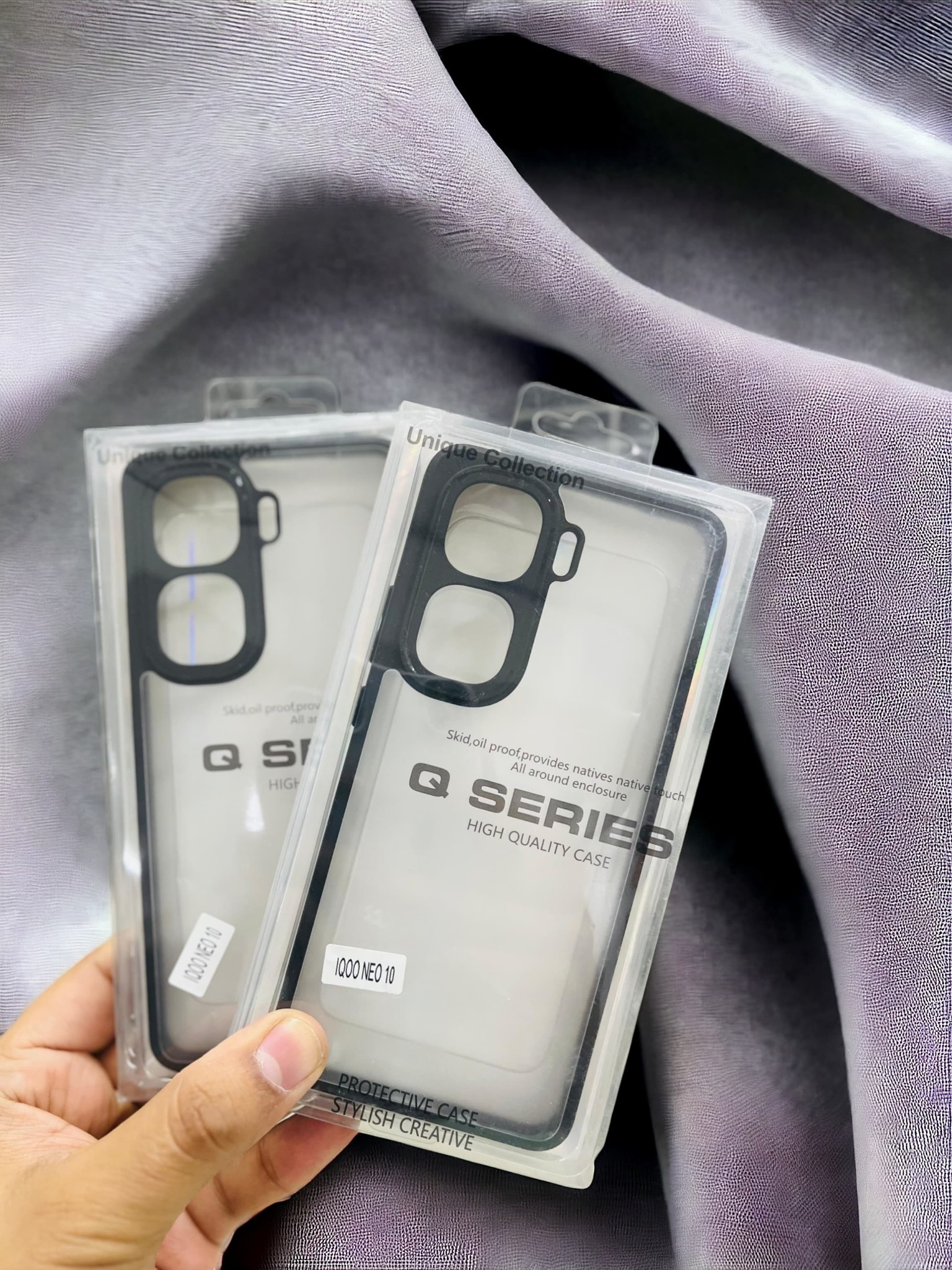 IQOO NEO 10/NEo 10 Pro Q Series Back Cover