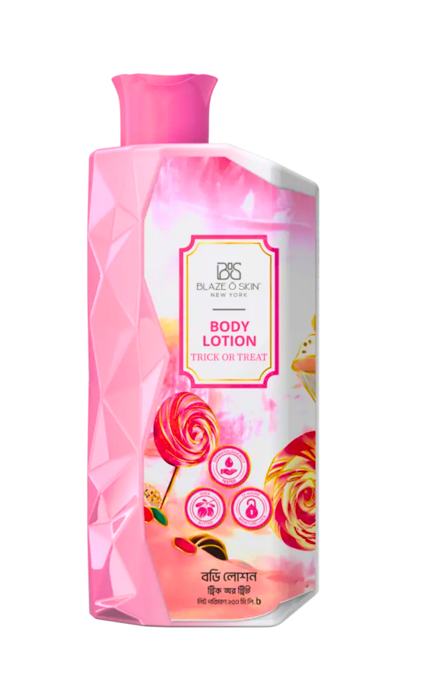 Blaze O' Skin Body Lotion: Trick or Treat 250ml - Image 1