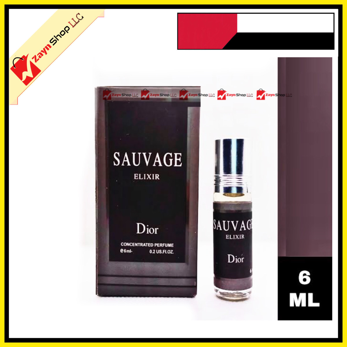 Dior Sauvage Elixir by Al Farhan Concentrated Perfume Oil Non-alcoholic Fragrance - 6ml_img_0