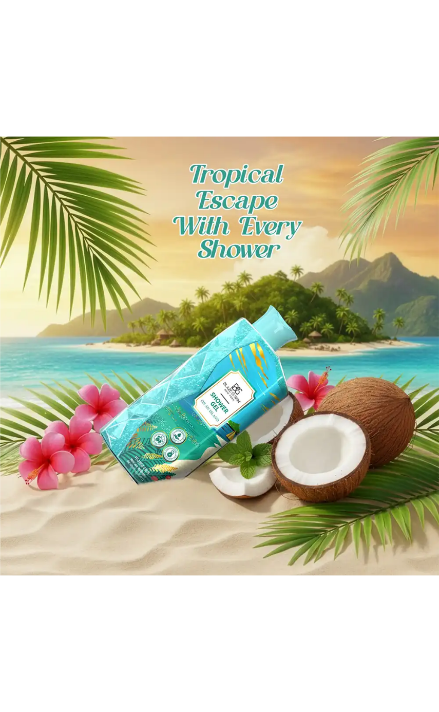 Blaze O' Skin Shower Gel: On An Island 250ml - Image 3