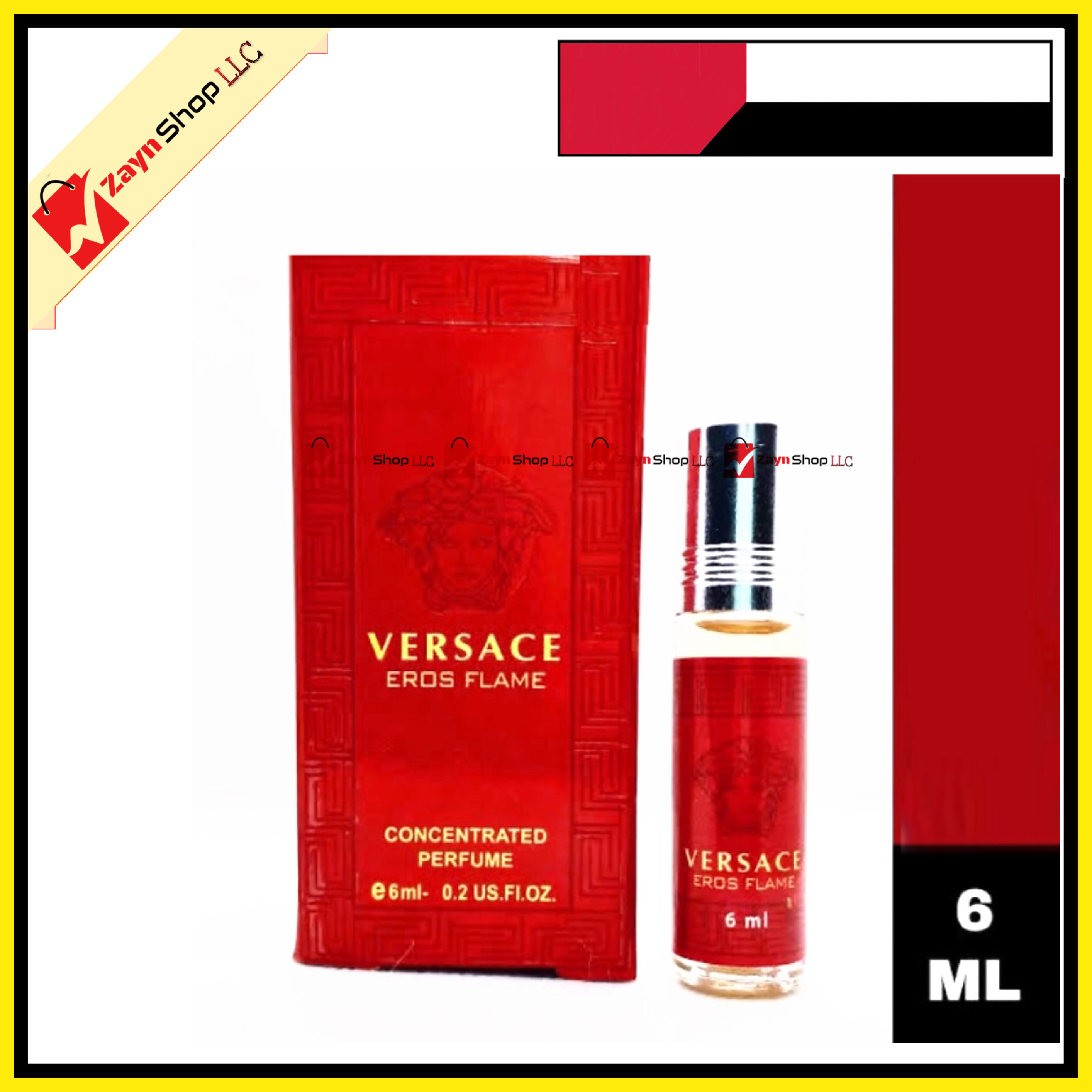 Versace Eros Flame by Al Farhan Concentrated Perfume Oil attar Non-alcoholic Fragrance - 6ml_img_0