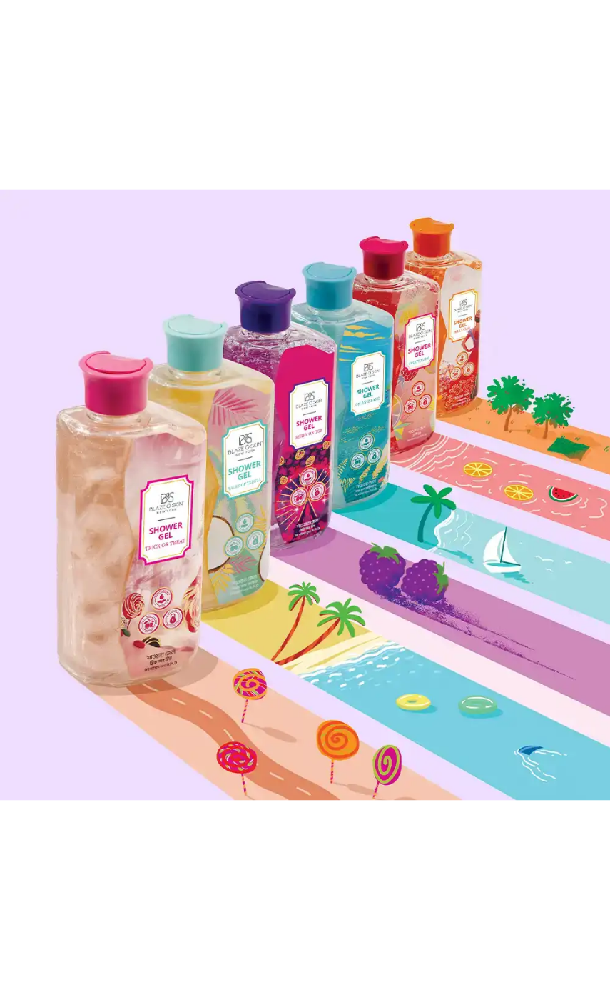 Blaze O' Skin Shower Gel: Tales of Tahiti 250ml - Image 5