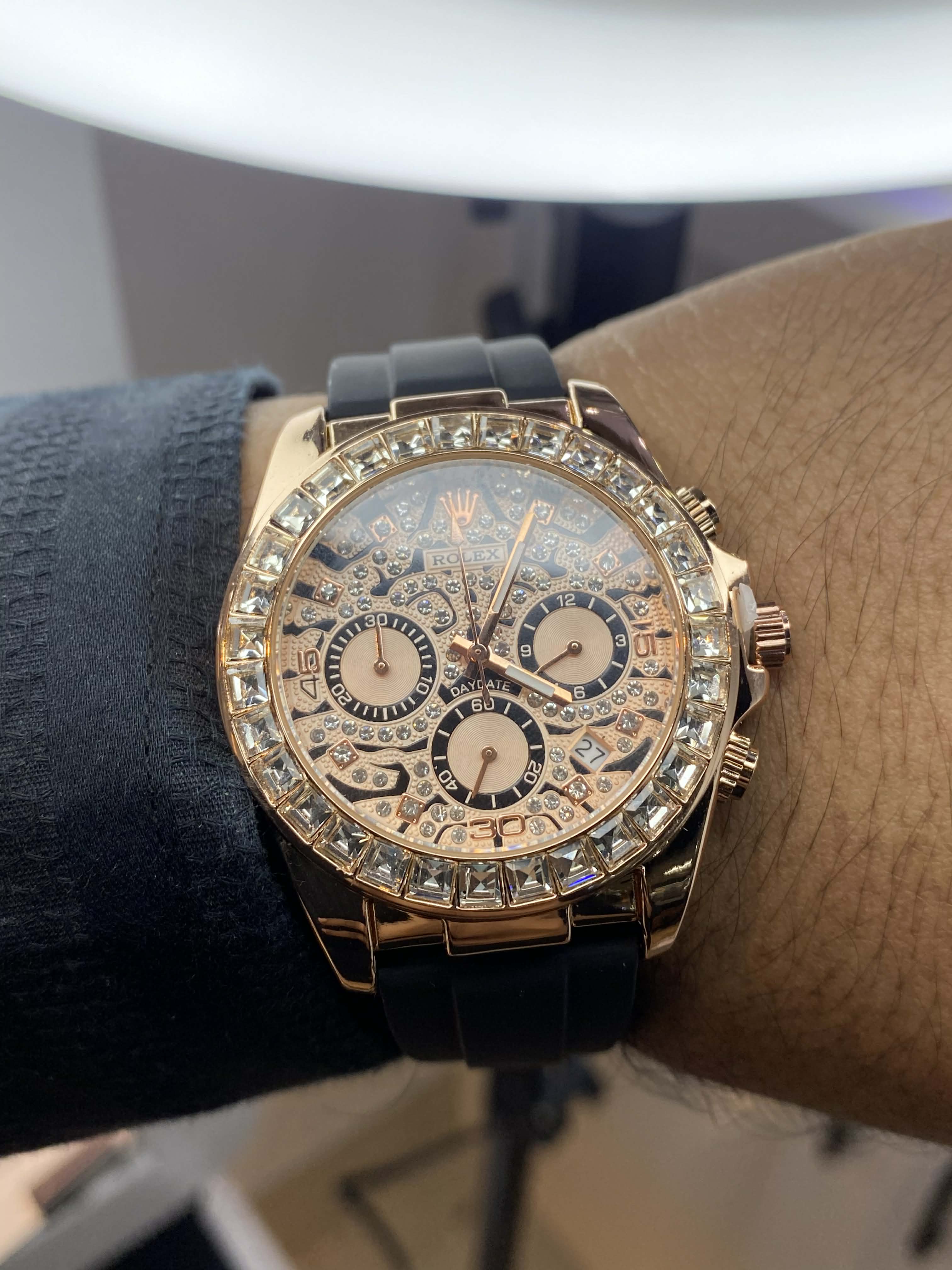 Rolex Daytona “Eye of the Tiger” Rose-Gold AA