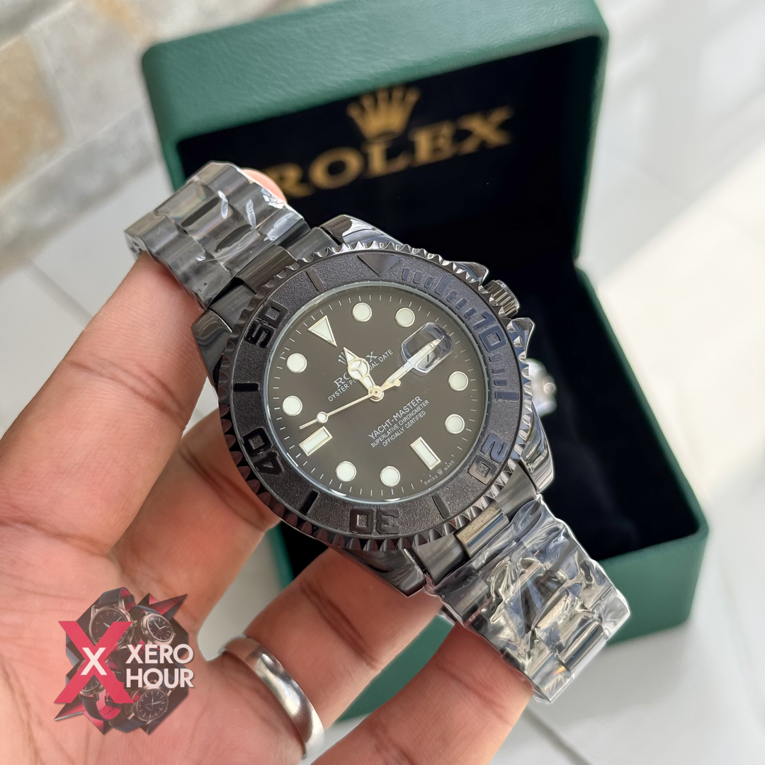 Rolex Yacht Master Chain Series | Full Black Dial_img_1